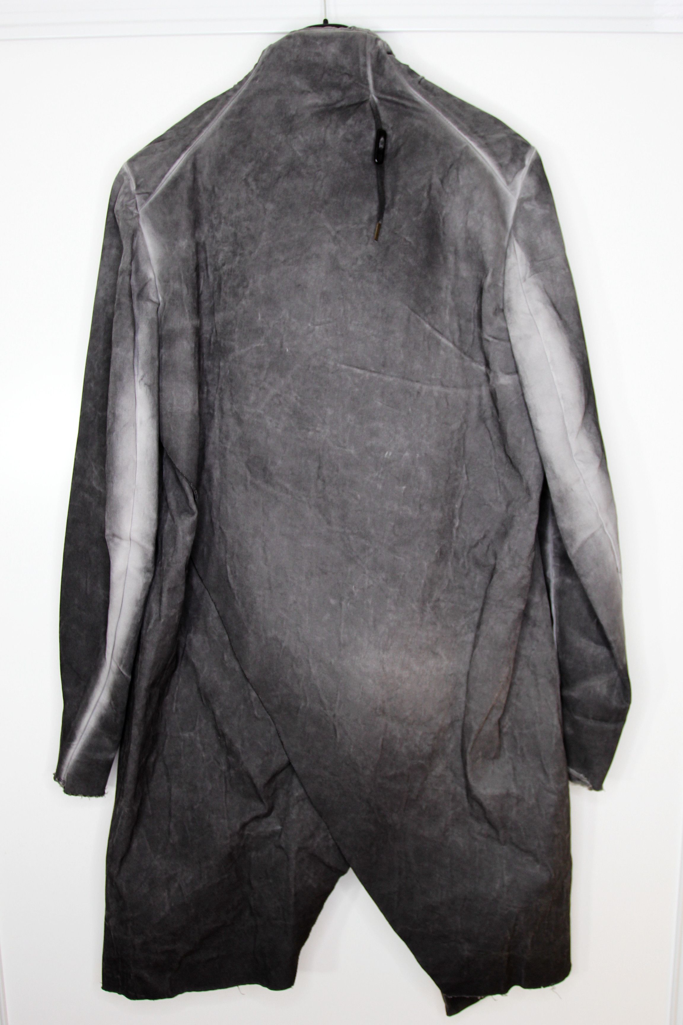 Boris Bidjan Saberi AW11 BORIS BIDJAN SABERI ASYMMETRICAL COAT5 F190 XXL Size US XXL / EU 58 / 5 - 2 Thumbnail