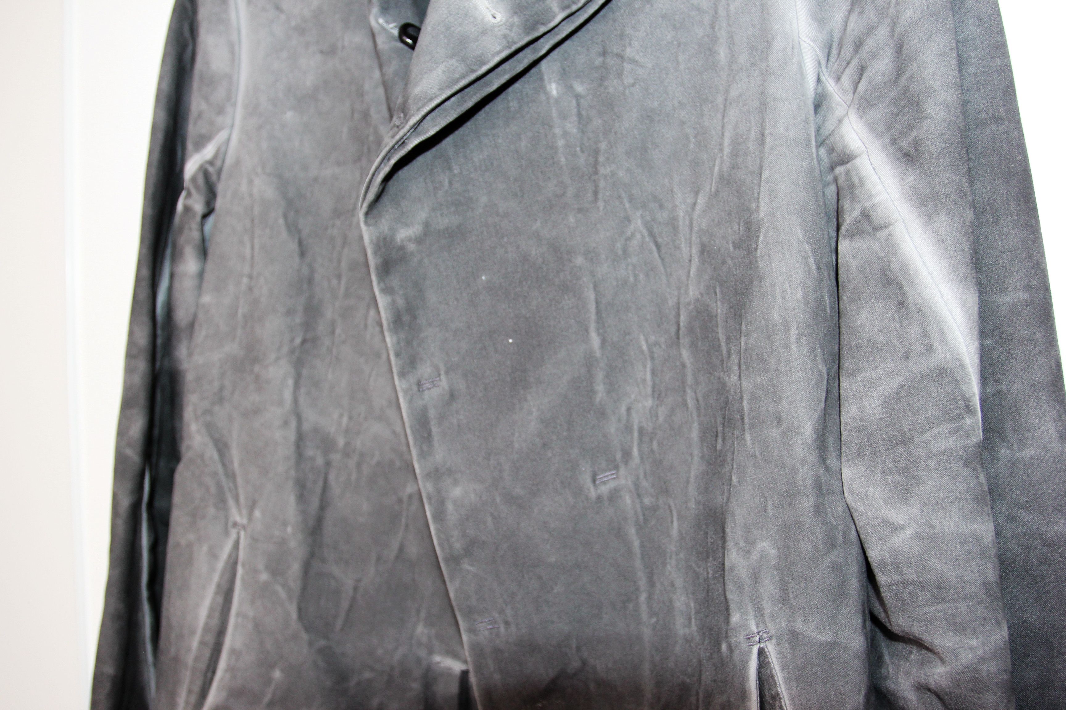 Boris Bidjan Saberi AW11 BORIS BIDJAN SABERI ASYMMETRICAL COAT5 F190 XXL Size US XXL / EU 58 / 5 - 4 Thumbnail