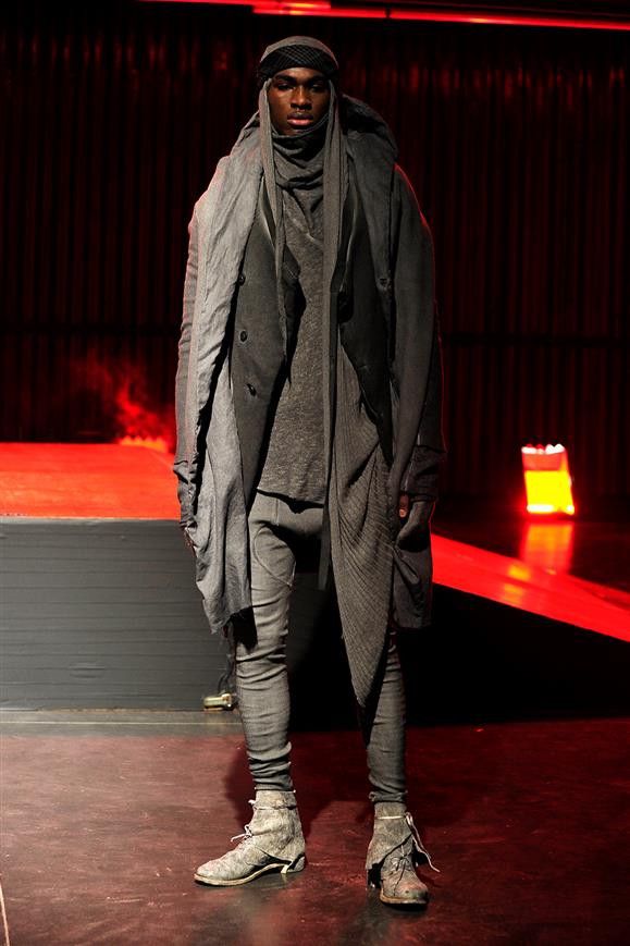 Boris Bidjan Saberi AW11 BORIS BIDJAN SABERI ASYMMETRICAL COAT5 F190 XXL Size US XXL / EU 58 / 5 - 15 Thumbnail