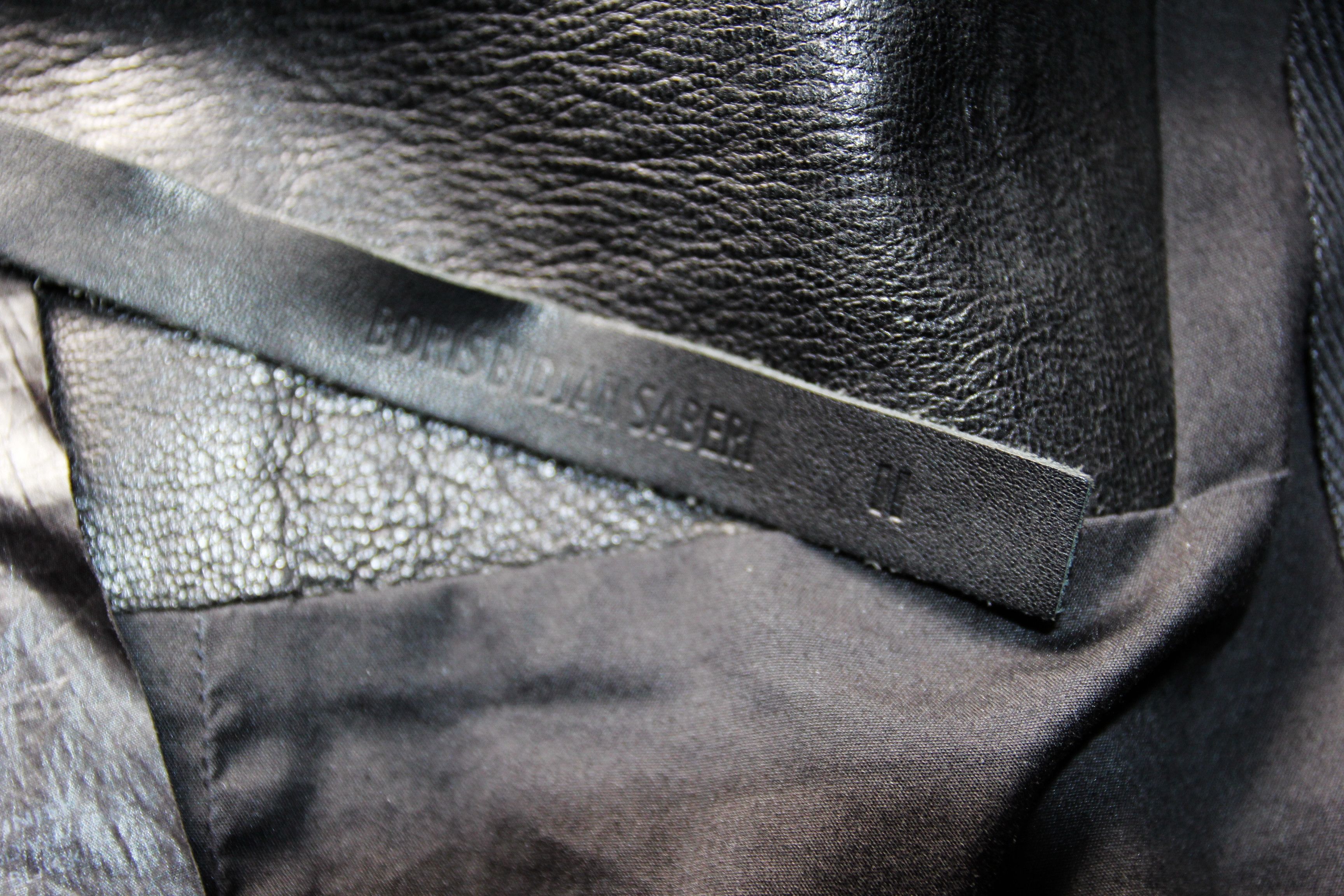 Boris Bidjan Saberi SS14 BORIS BIDJAN SABERI BUFFALO LEATHER J1 F282+F283 L Size US L / EU 52-54 / 3 - 20 Thumbnail