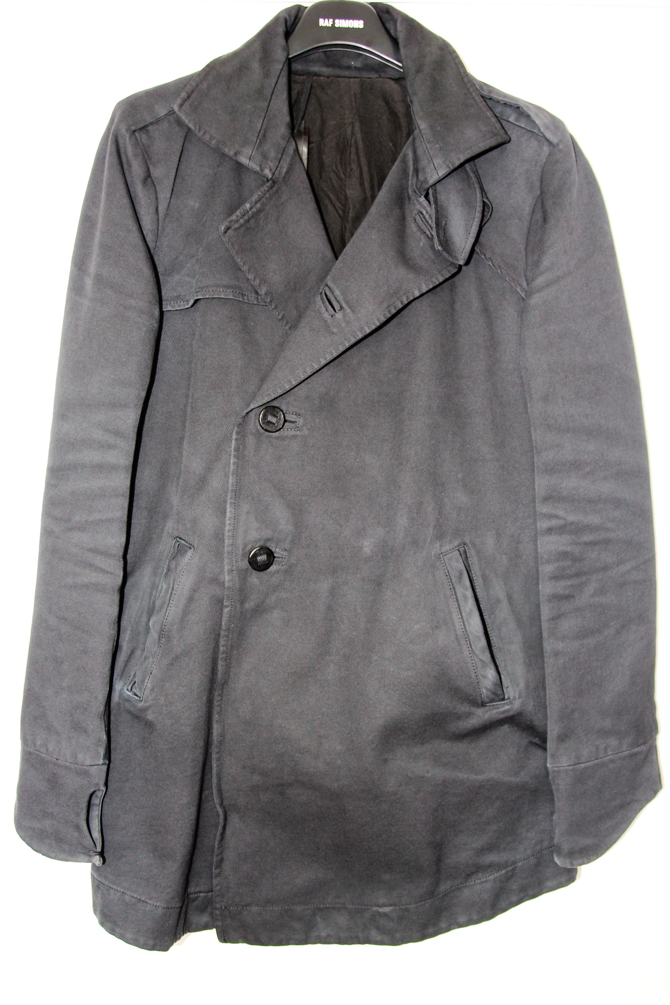 Pre-owned Boris Bidjan Saberi Ss13  Coat1- F1902 In Multicolor