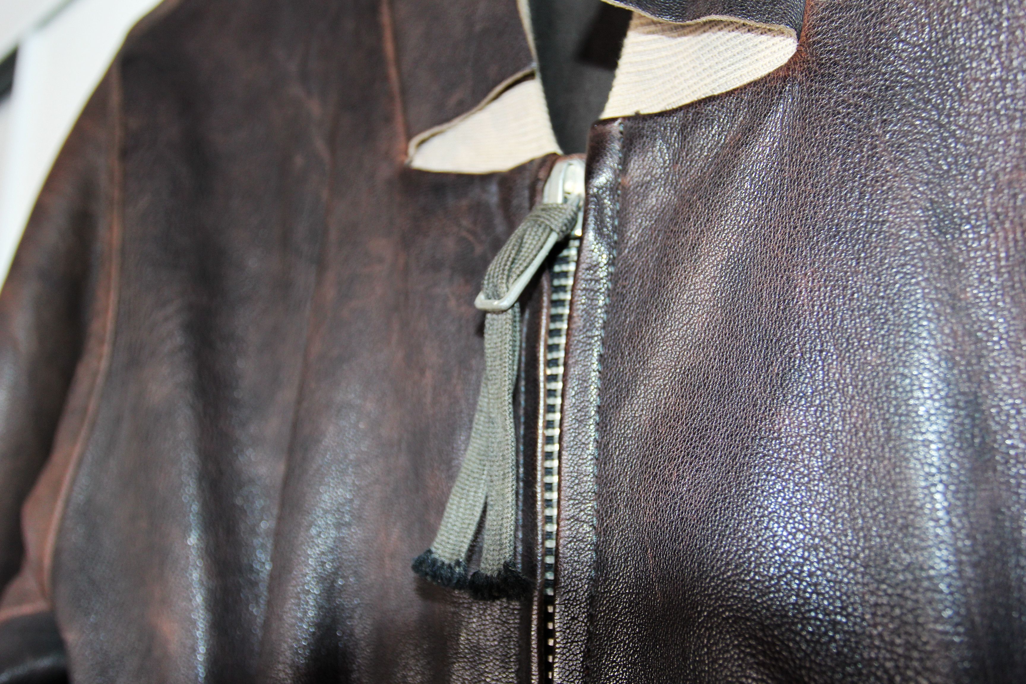 Boris Bidjan Saberi BORIS BIDJAN SABERI BROWN LEATHER JACKET L Size US L / EU 52-54 / 3 - 4 Thumbnail