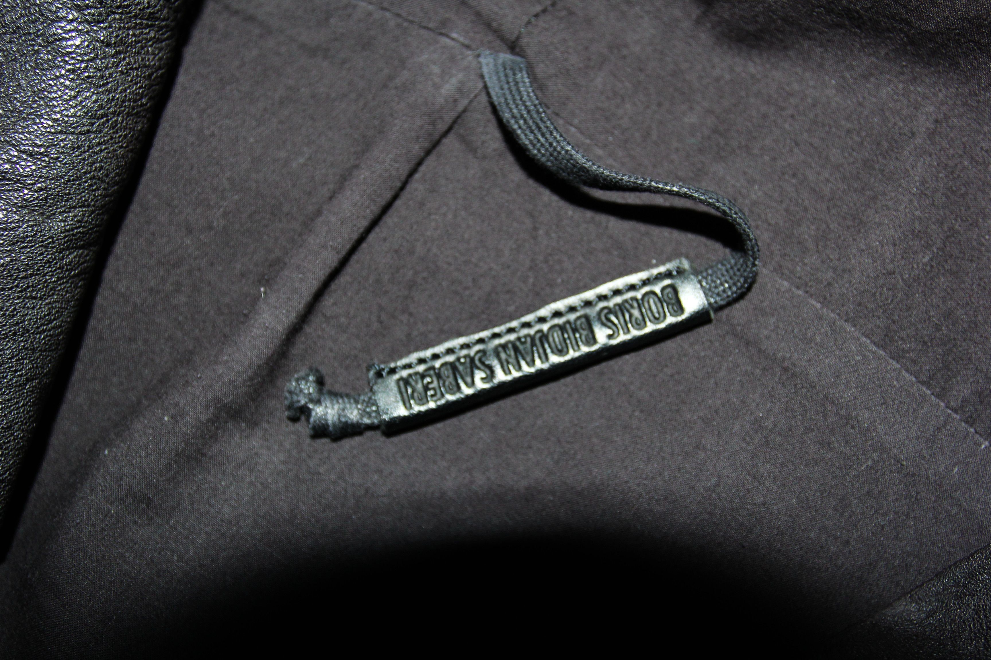 Boris Bidjan Saberi AW09 BORIS BIDJAN SABERI DARK RED LEATHER JACKET XL Size US XL / EU 56 / 4 - 11 Thumbnail