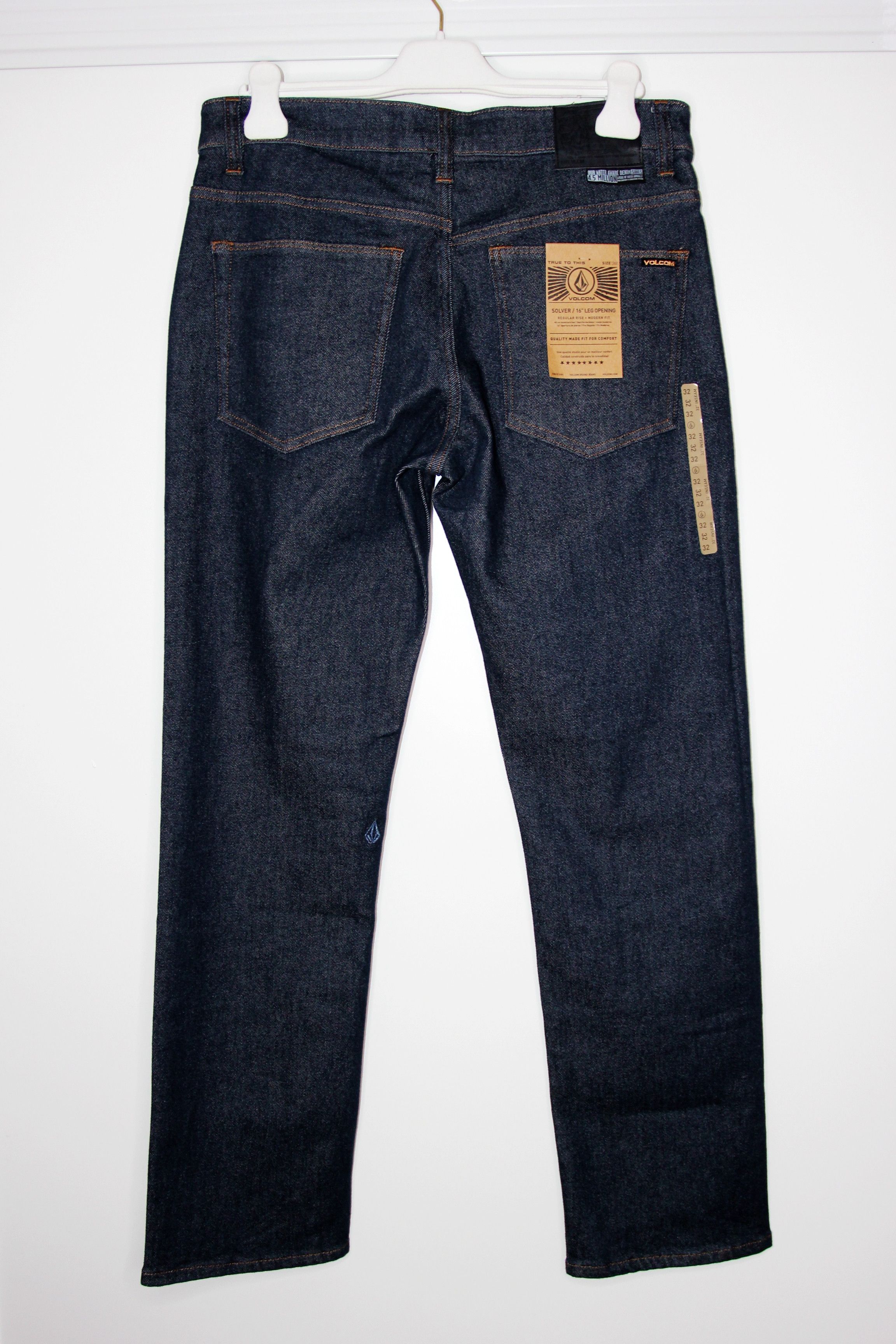 Volcom BNWT AW21 VOLCOM SOLVER MODERN STRAIGHT JEANS 32 Size US 32 / EU 48 - 3 Thumbnail