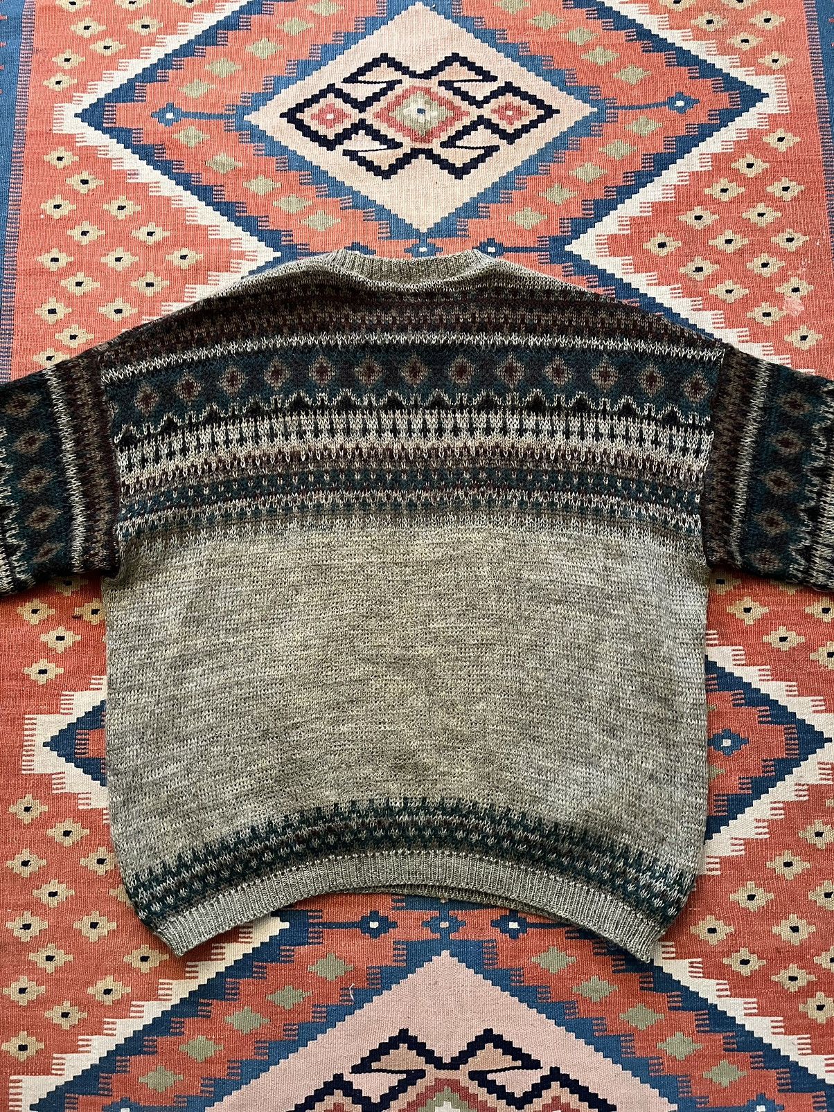 Jantzen Vintage 60’s mohair sweater aztec jantzen shaggy rare Size US L / EU 52-54 / 3 - 2 Thumbnail