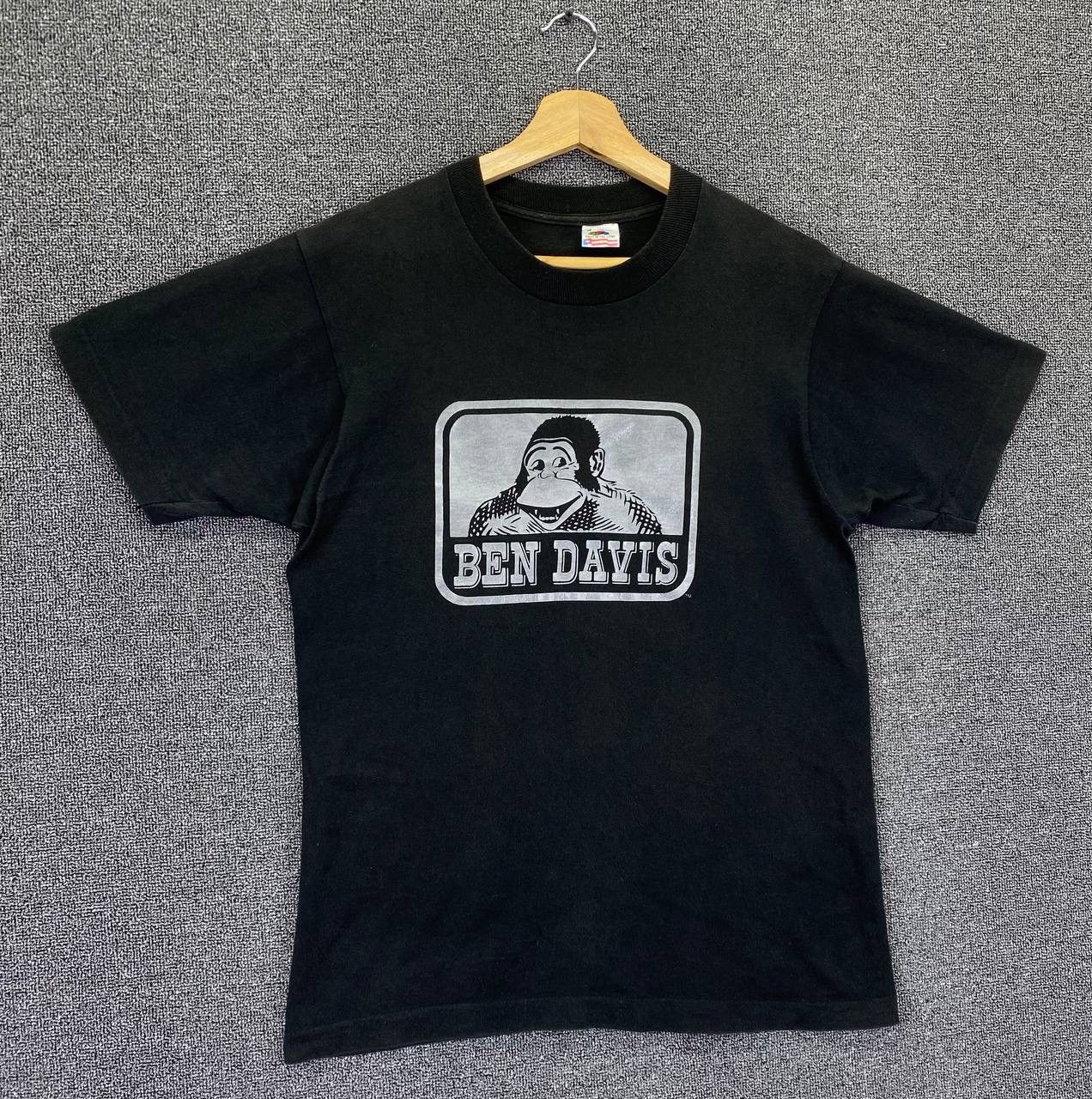 Ben Davis Vintage Ben Davis Big Printing Black T Shirts Size US M / EU 48-50 / 2 - 2 Thumbnail