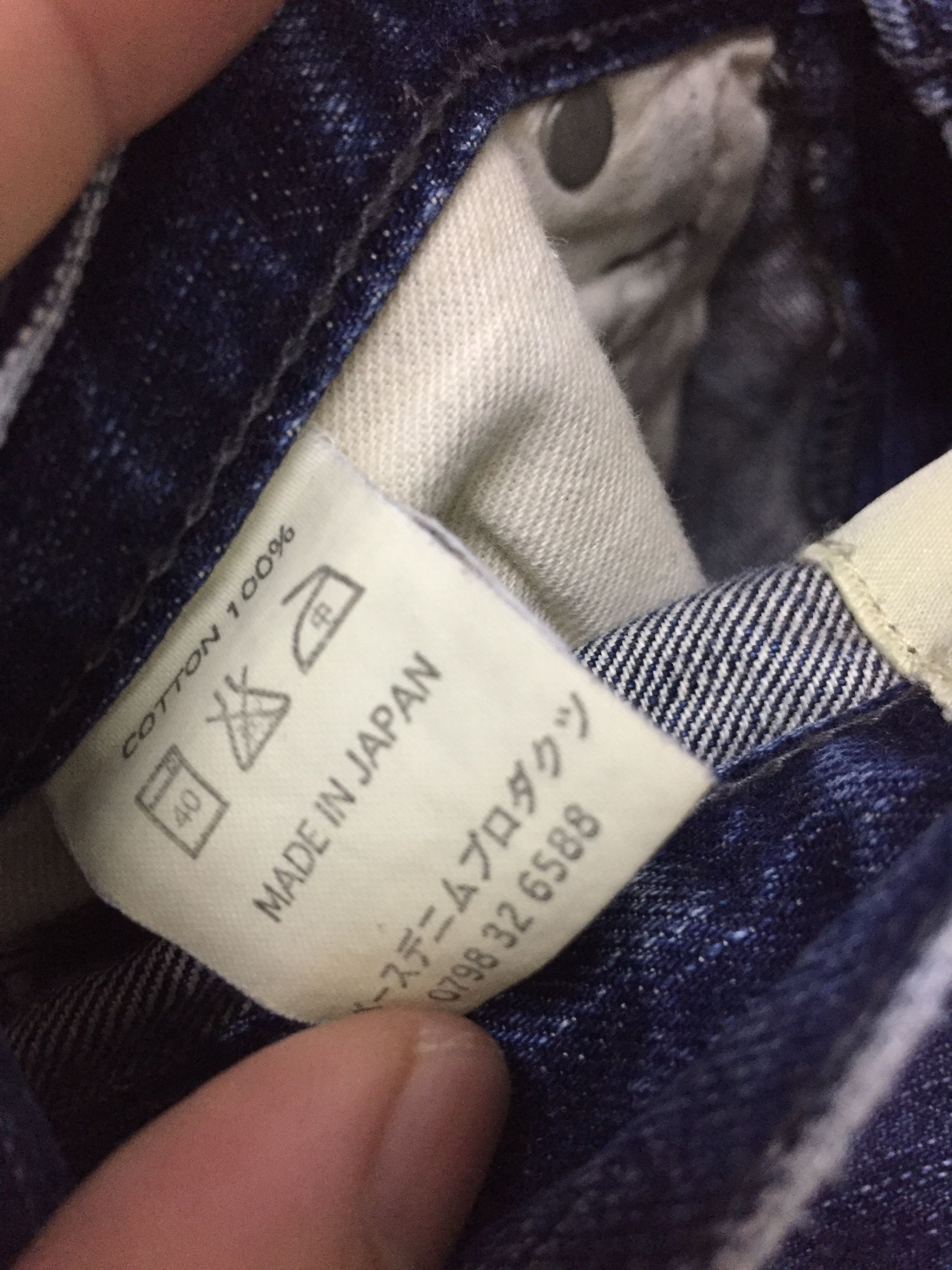 Orslow Or Slow wash cropped denim Size 29" - 10 Thumbnail
