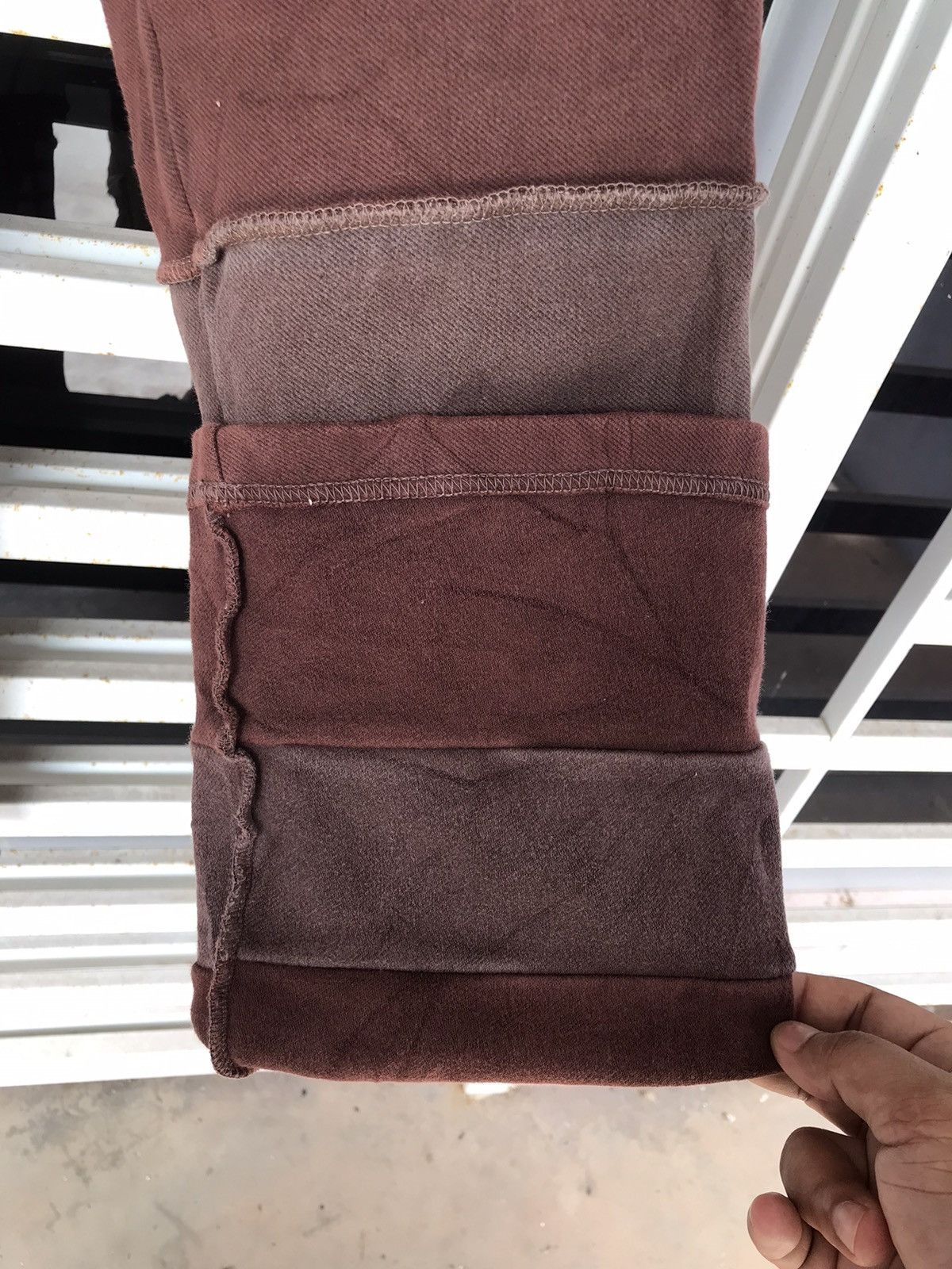 Japanese Brand Hullo Nice Day Stretchable Patchwork Size US 28 / EU 44 - 4 Thumbnail