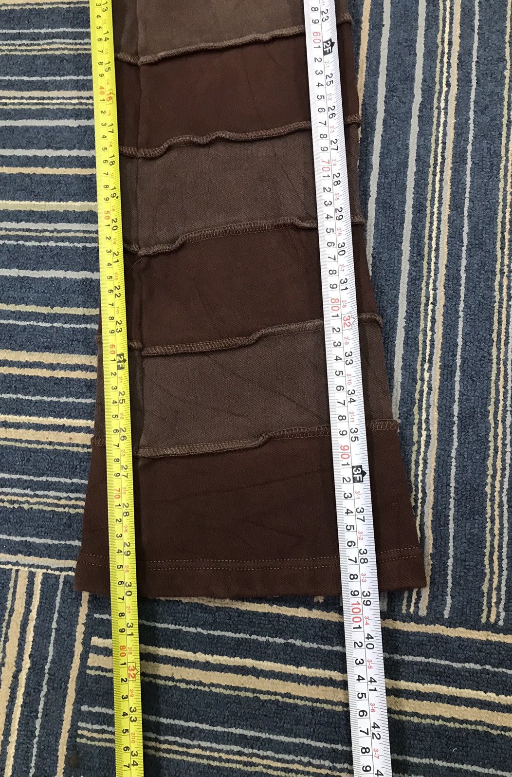 Japanese Brand Hullo Nice Day Stretchable Patchwork Size US 28 / EU 44 - 9 Thumbnail