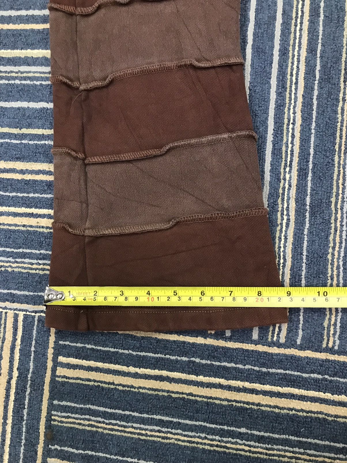 Japanese Brand Hullo Nice Day Stretchable Patchwork Size US 28 / EU 44 - 10 Thumbnail