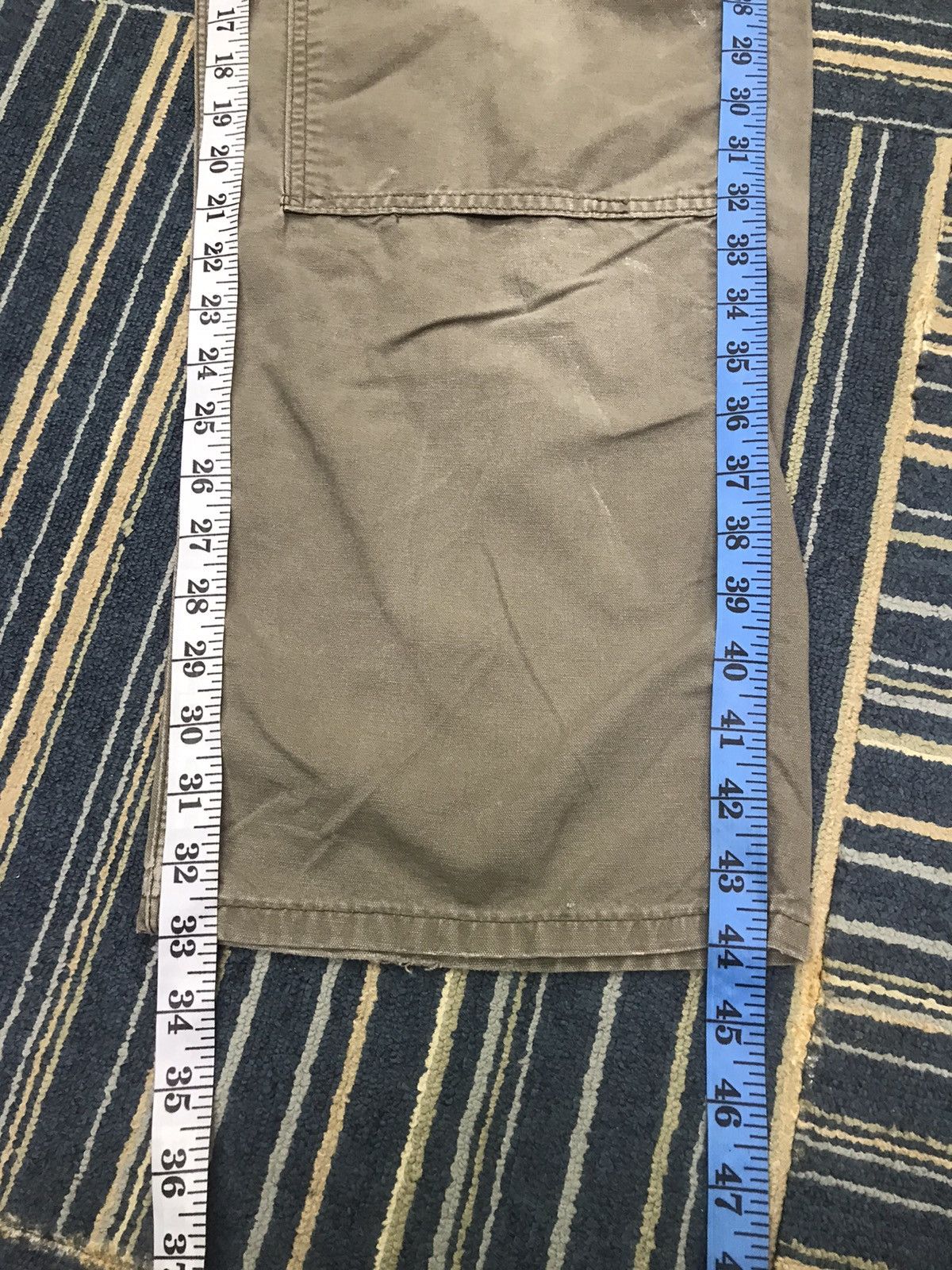 Carhartt × Vintage Vintage 1889 Carhartt Double Knee Workwear Size 36x33 Size US 36 / EU 52 - 15 Thumbnail