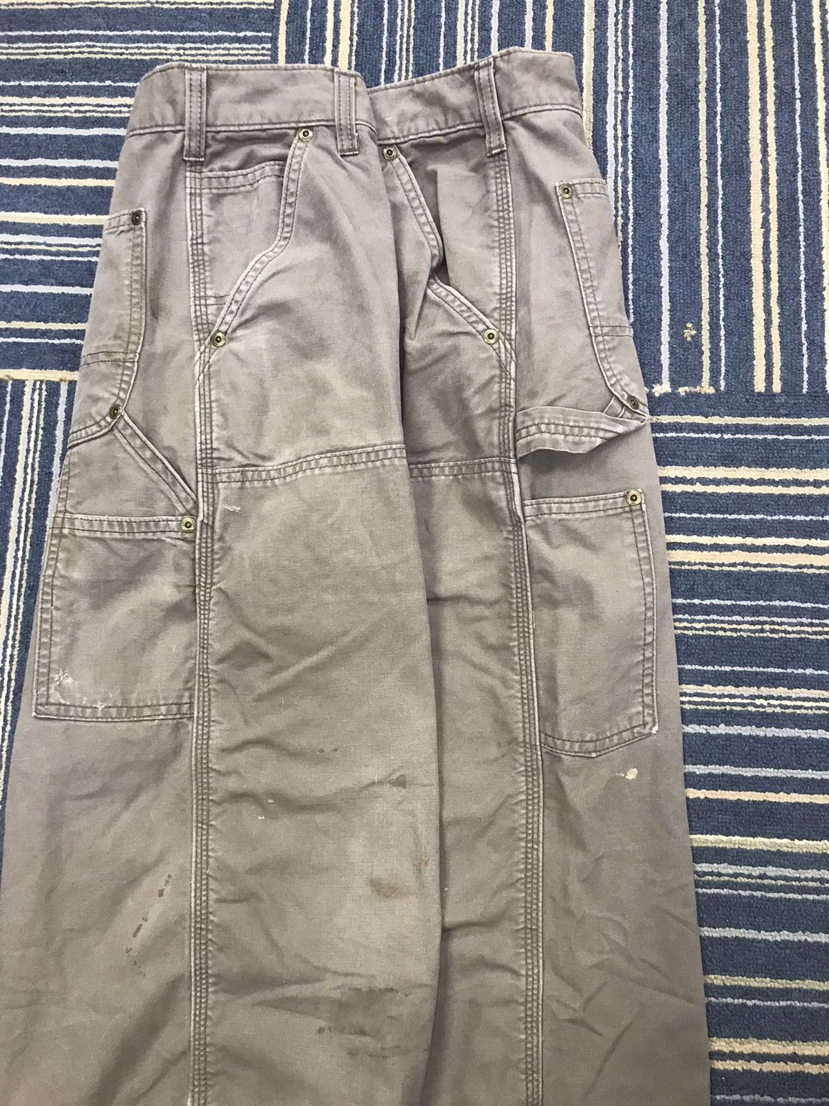 Carhartt × Vintage Vintage 1889 Carhartt Double Knee Workwear Size 36x33 Size US 36 / EU 52 - 11 Thumbnail