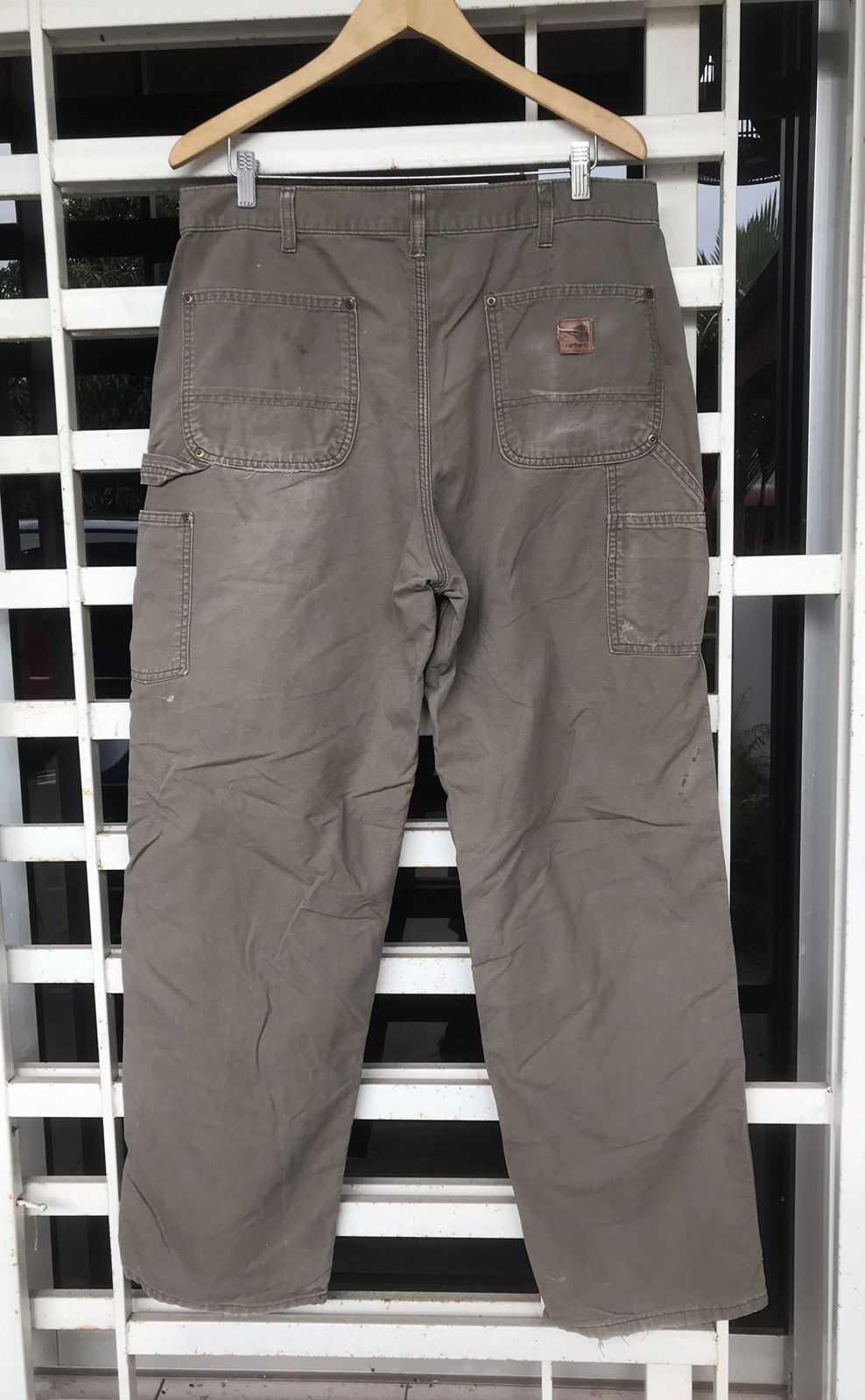 Carhartt × Vintage Vintage 1889 Carhartt Double Knee Workwear Size 36x33 Size US 36 / EU 52 - 2 Thumbnail