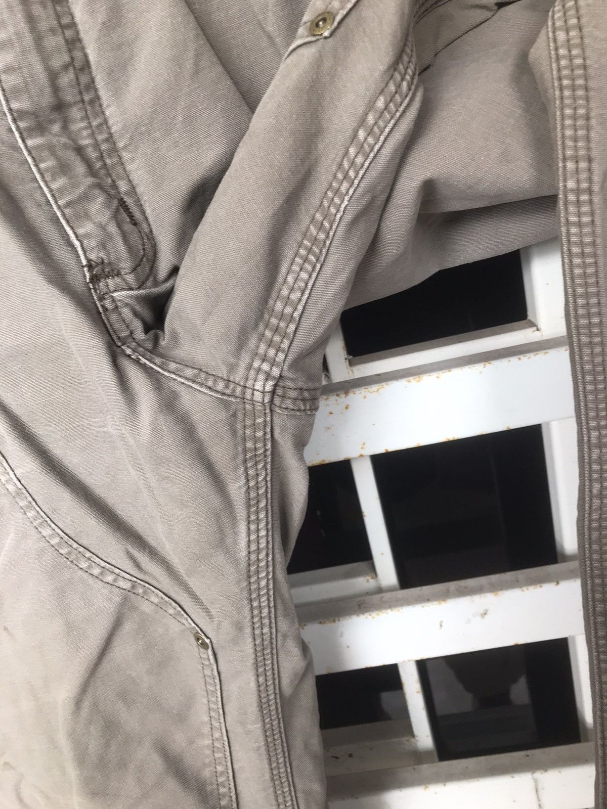 Carhartt × Vintage Vintage 1889 Carhartt Double Knee Workwear Size 36x33 Size US 36 / EU 52 - 6 Thumbnail