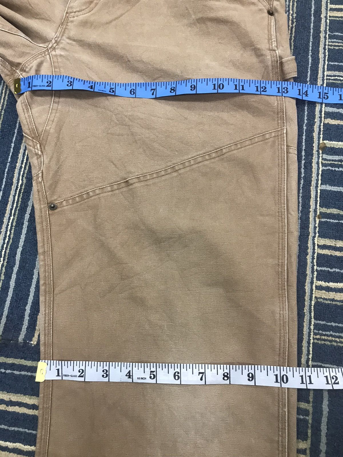 Helly Hansen × Vintage Helly Hansen Double Knee Workwear Cargo Pants Size 37x32 Size US 34 / EU 50 - 11 Thumbnail