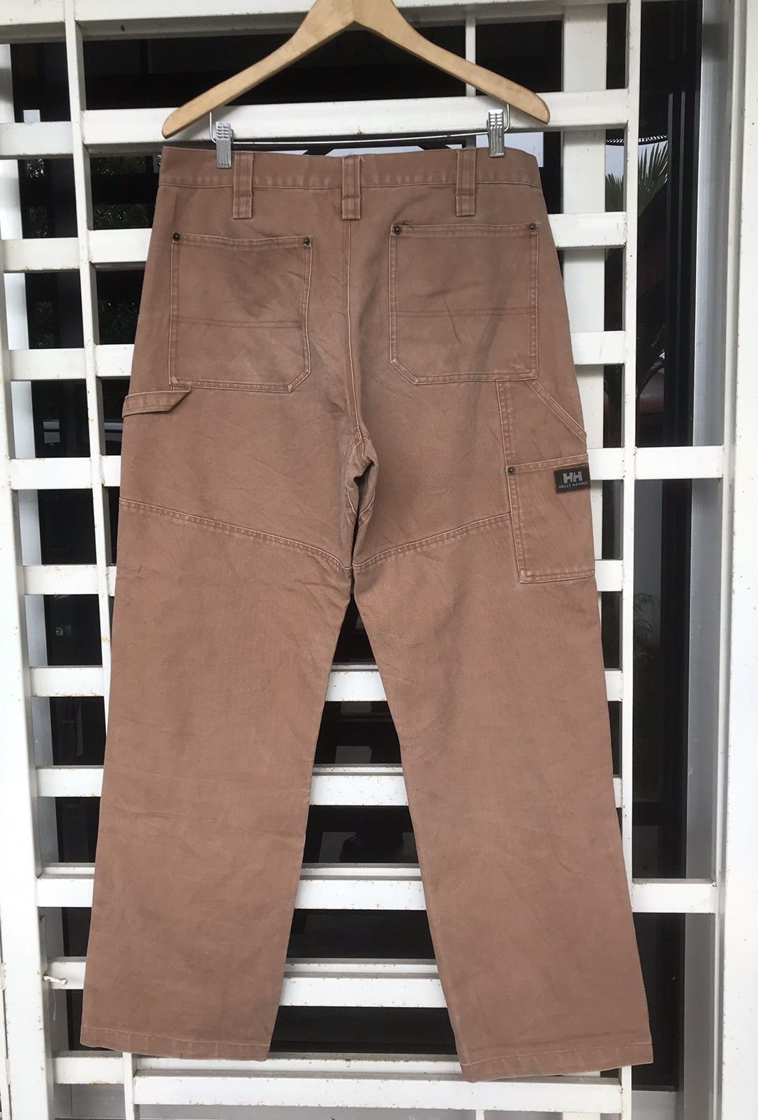 Helly Hansen × Vintage Helly Hansen Double Knee Workwear Cargo Pants Size 37x32 Size US 34 / EU 50 - 2 Thumbnail