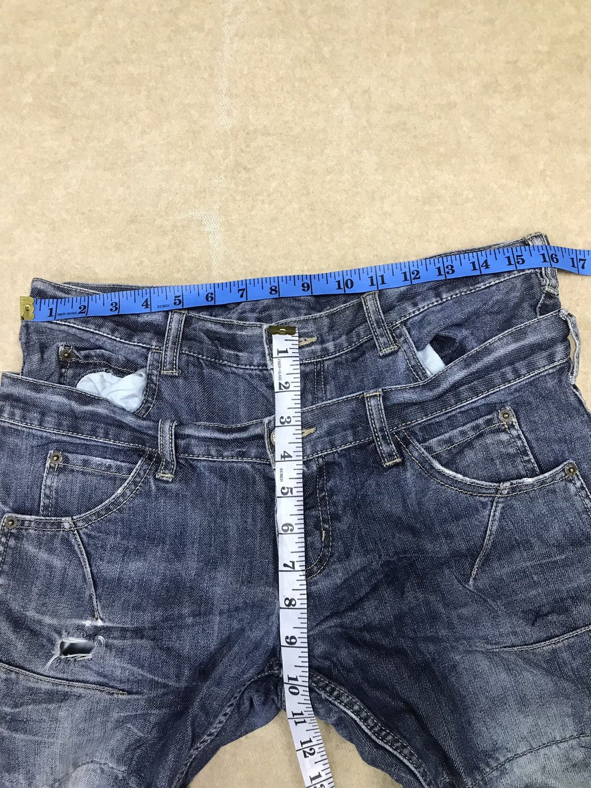 Japanese Brand × PPFM PPFM Double Waist Denim Size 31x33 Size US 32 / EU 48 - 11 Thumbnail