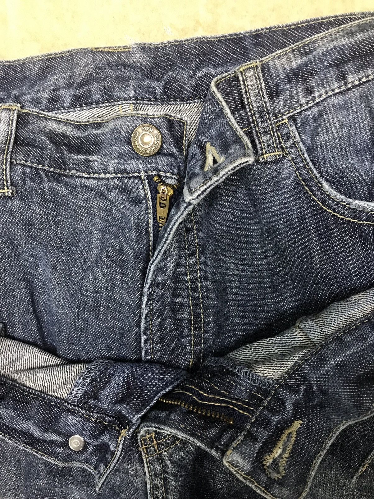 Japanese Brand × PPFM PPFM Double Waist Denim Size 31x33 Size US 32 / EU 48 - 9 Thumbnail