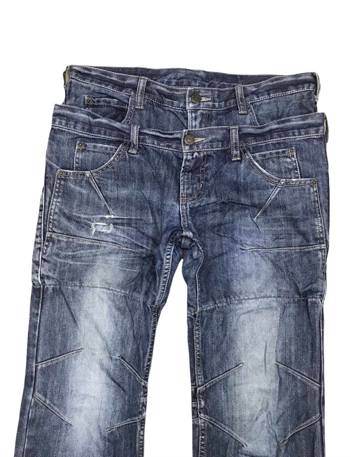 Japanese Brand × PPFM PPFM Double Waist Denim Size 31x33 Size US 32 / EU 48 - 4 Thumbnail