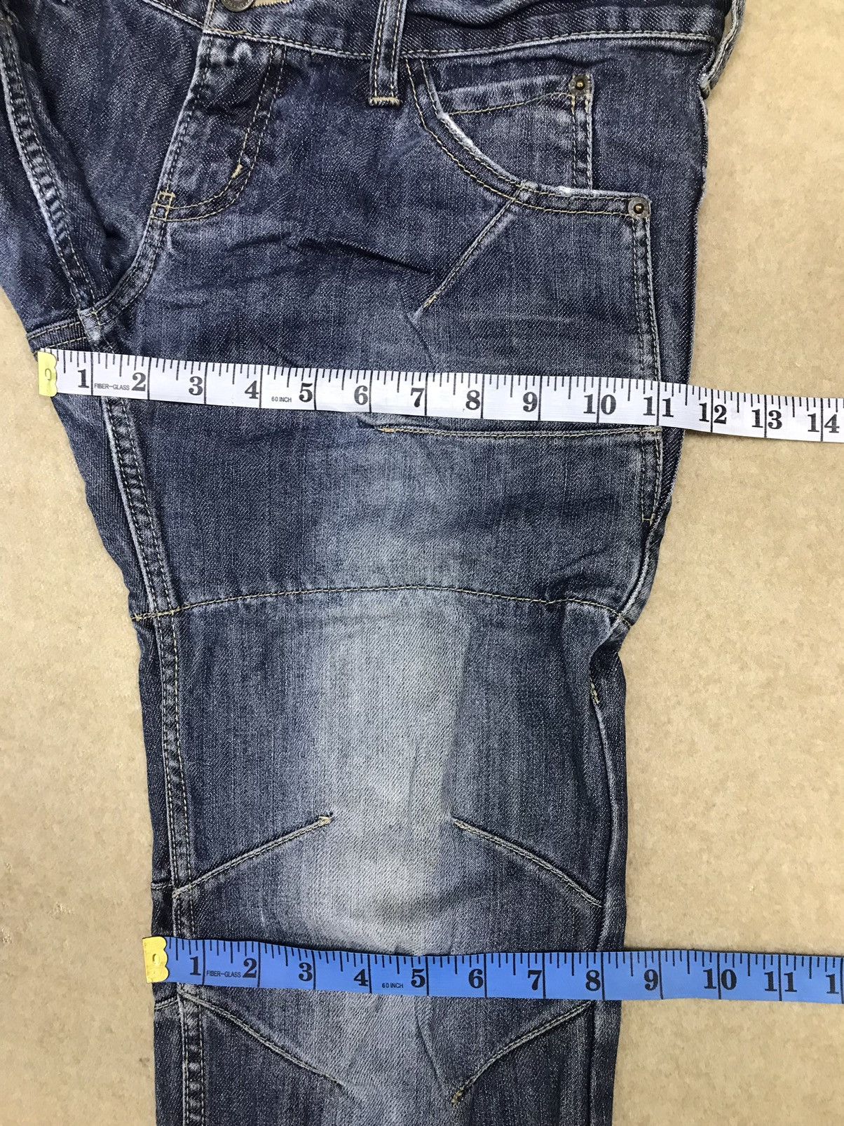 Japanese Brand × PPFM PPFM Double Waist Denim Size 31x33 Size US 32 / EU 48 - 12 Thumbnail