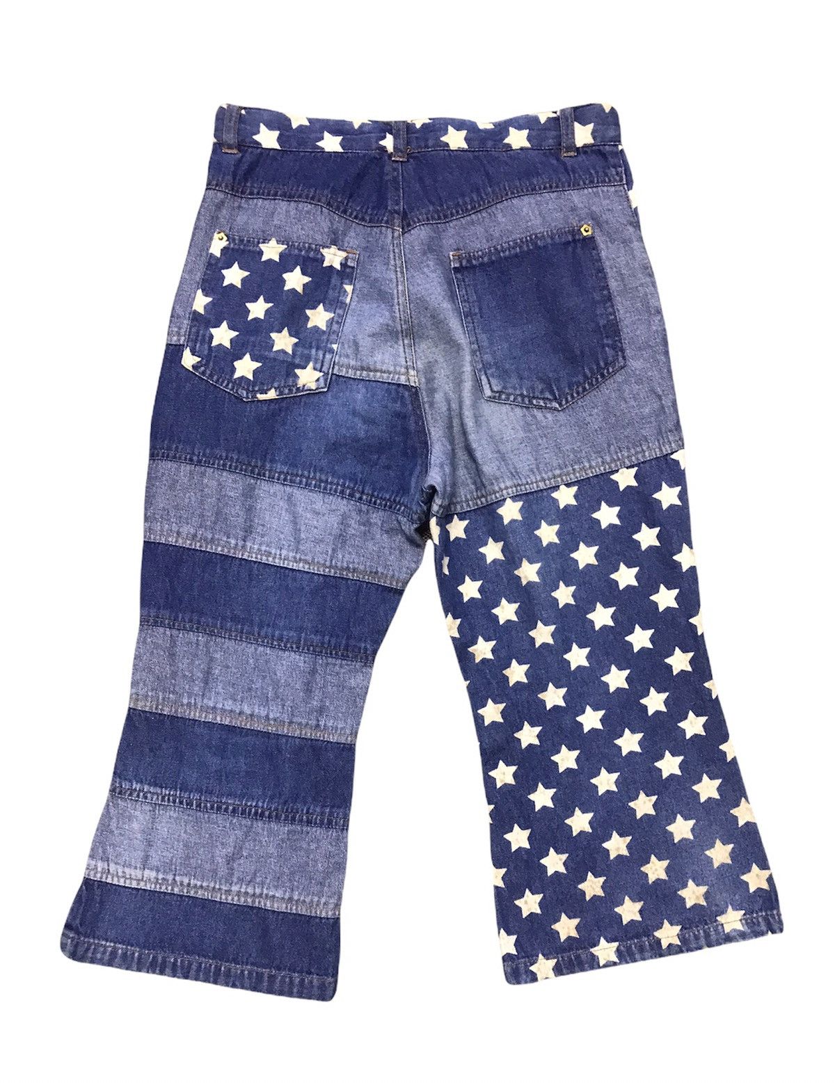 Japanese Brand Patchwork Star Hysteric Glamour Design Size 26" / US 2 / IT 38 - 2 Thumbnail