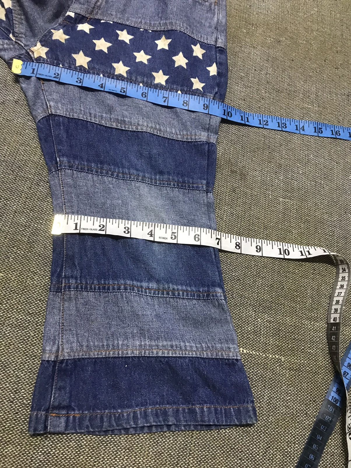 Japanese Brand Patchwork Star Hysteric Glamour Design Size 26" / US 2 / IT 38 - 7 Thumbnail