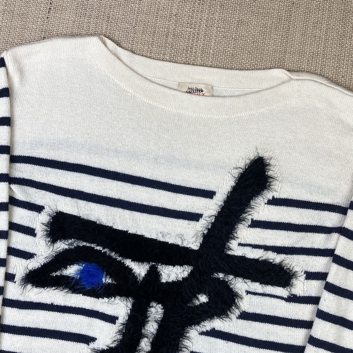 Jean Paul Gaultier Jean Paul Gaultier Lindex Picasso Face striped sweater Size S / US 4 / IT 40 - 3 Thumbnail
