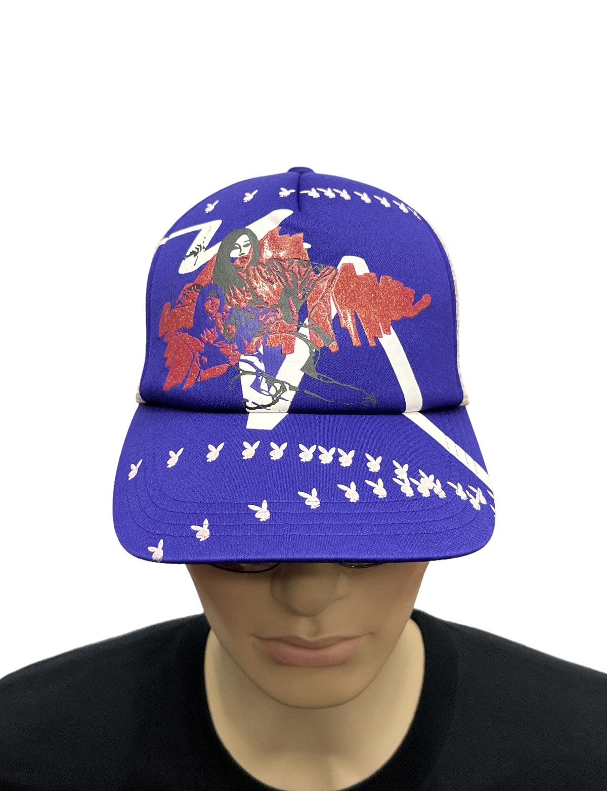 Playboy FYE💥 PLAYBOY Snapback Trucker Hat HYSTERIC GLAMOUR INSPIRED Size ONE SIZE - 2 Thumbnail