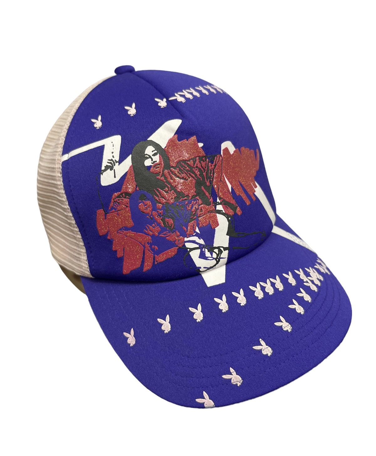 Playboy FYE💥 PLAYBOY Snapback Trucker Hat HYSTERIC GLAMOUR INSPIRED Size ONE SIZE - 4 Thumbnail