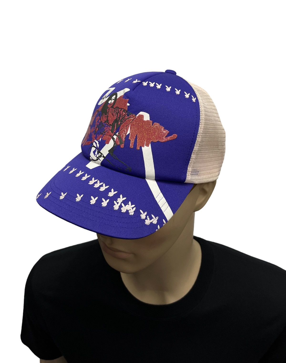 Playboy FYE💥 PLAYBOY Snapback Trucker Hat HYSTERIC GLAMOUR INSPIRED Size ONE SIZE - 3 Thumbnail