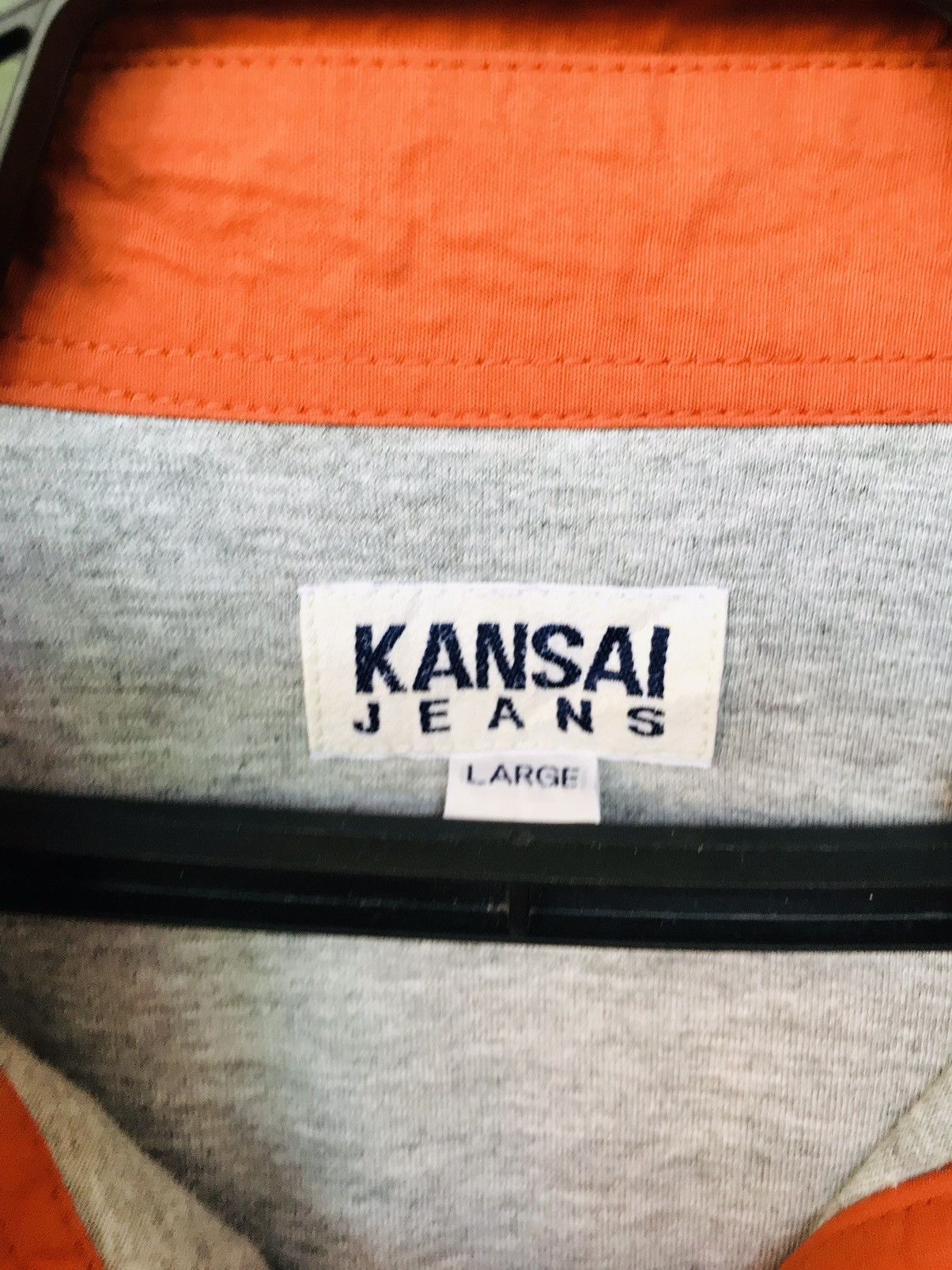 Japanese Brand × Kansai Yamamoto Kansai Jeans Long Sleeve Button up Nice Design Size US XL / EU 56 / 4 - 12 Thumbnail