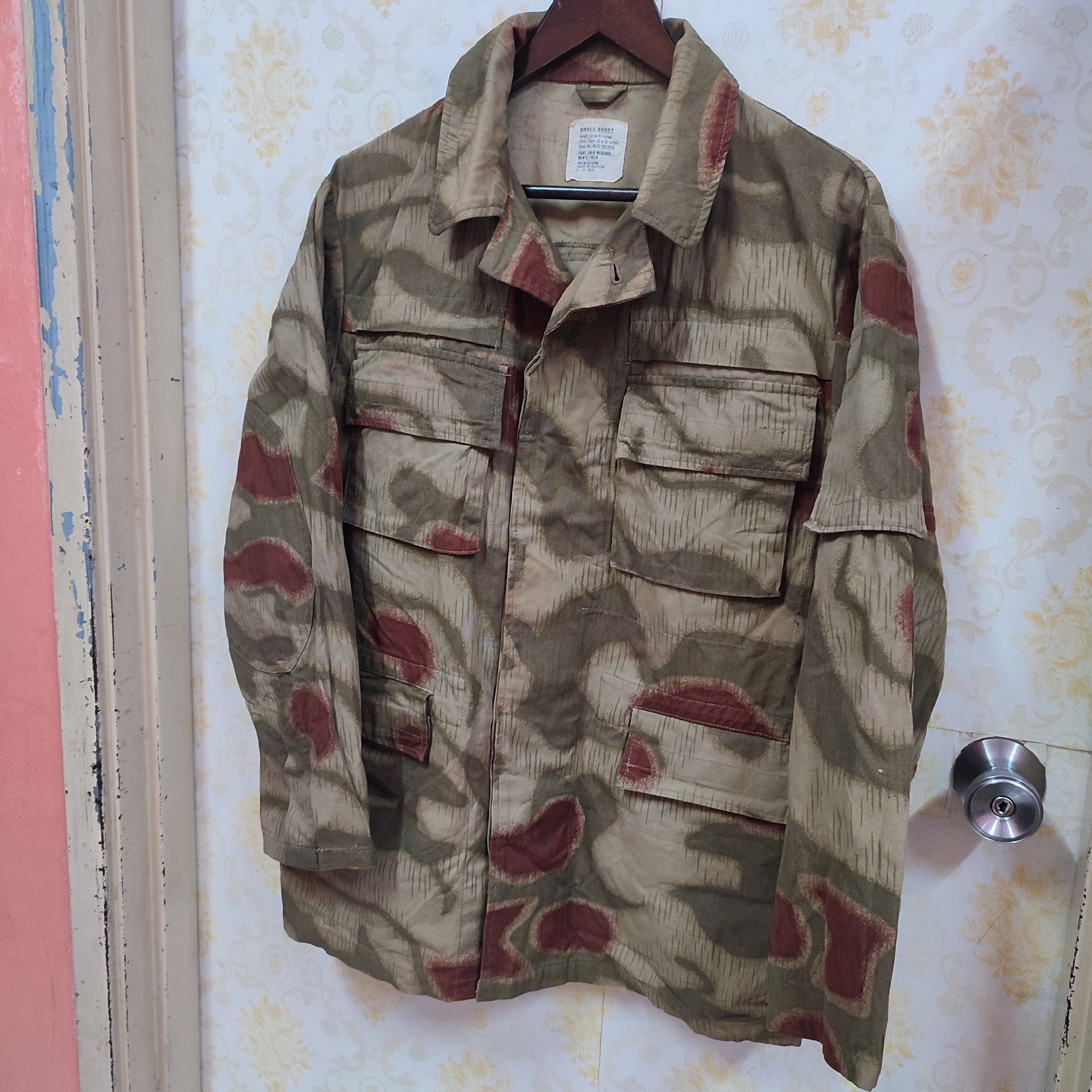 Original German Army Field Jacket Goretex Flecktarn