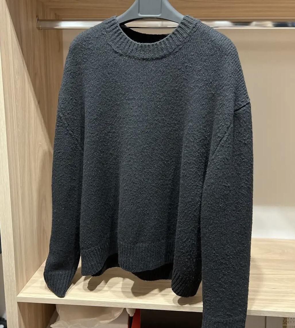 Cole Buxton Cole Buxton Black Medium OG Knit Sweater (Made in England