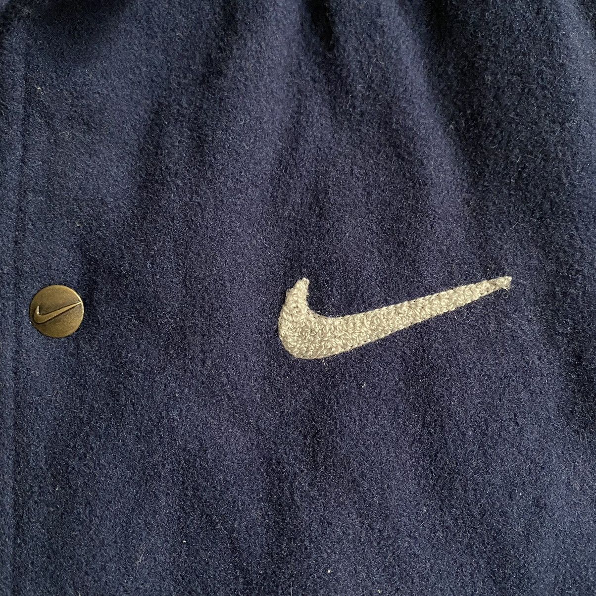 Nike Rare Vintage Nike 90s Leather Varsity Jacket Size US L / EU 52-54 / 3 - 5 Thumbnail