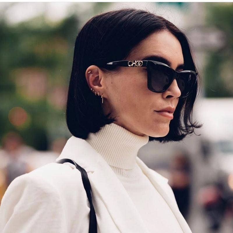 NEW Jimmy Choo Rikki Sunglasses in Black