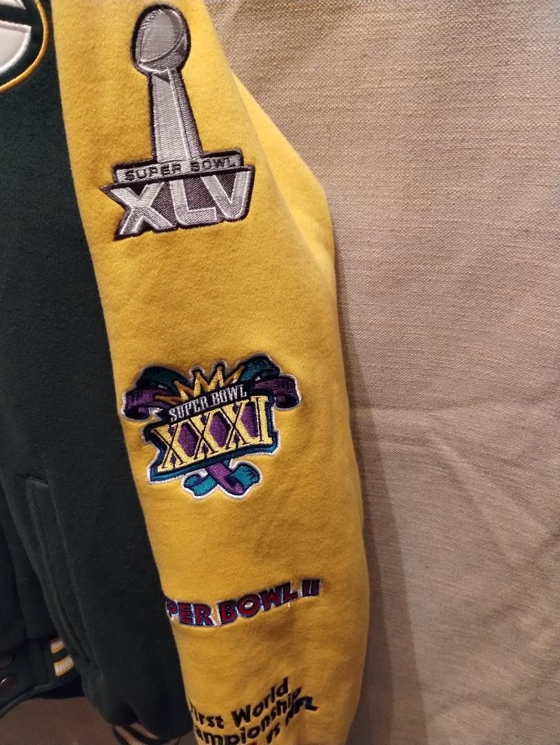 NFL Green Bay Packers Super Bowl Hooded Jacket Size US L / EU 52-54 / 3 - 4 Thumbnail