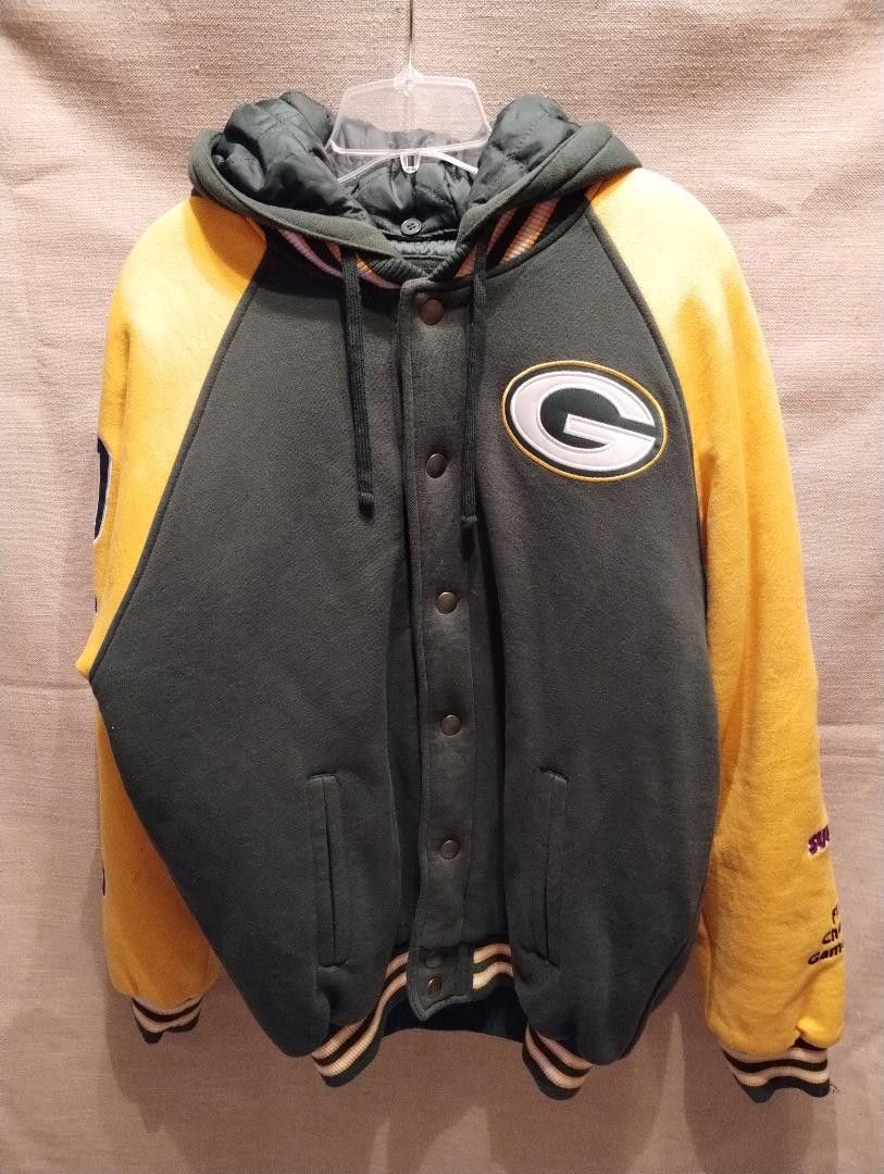 NFL Green Bay Packers Super Bowl Hooded Jacket Size US L / EU 52-54 / 3 - 2 Thumbnail