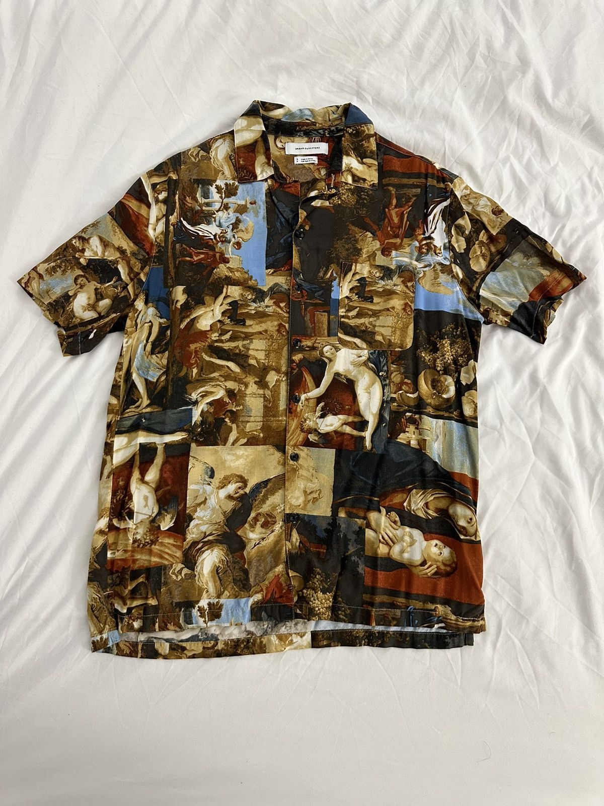 Urban Outfitters Urban Outfitters Uo Art Motif Short Sleeve Shirt Size US S / EU 44-46 / 1 - 4 Thumbnail