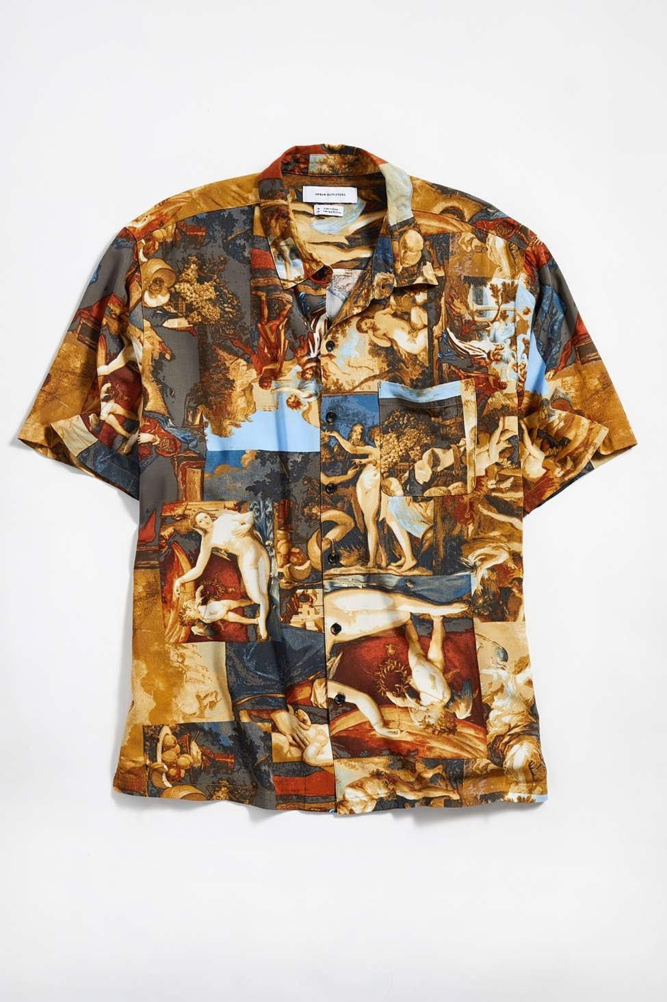 Urban Outfitters Urban Outfitters Uo Art Motif Short Sleeve Shirt Size US S / EU 44-46 / 1 - 1 Thumbnail
