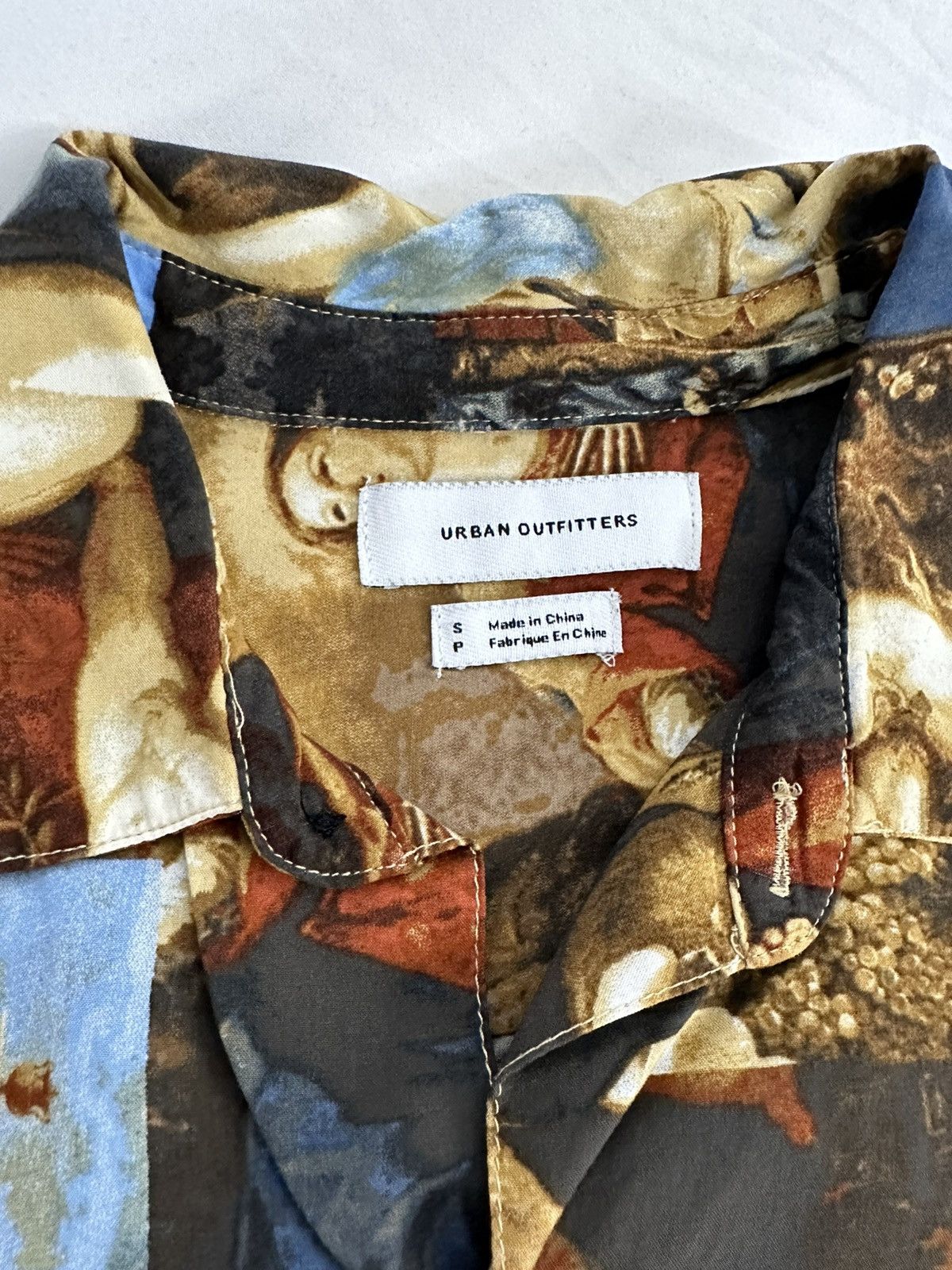 Urban Outfitters Urban Outfitters Uo Art Motif Short Sleeve Shirt Size US S / EU 44-46 / 1 - 5 Thumbnail