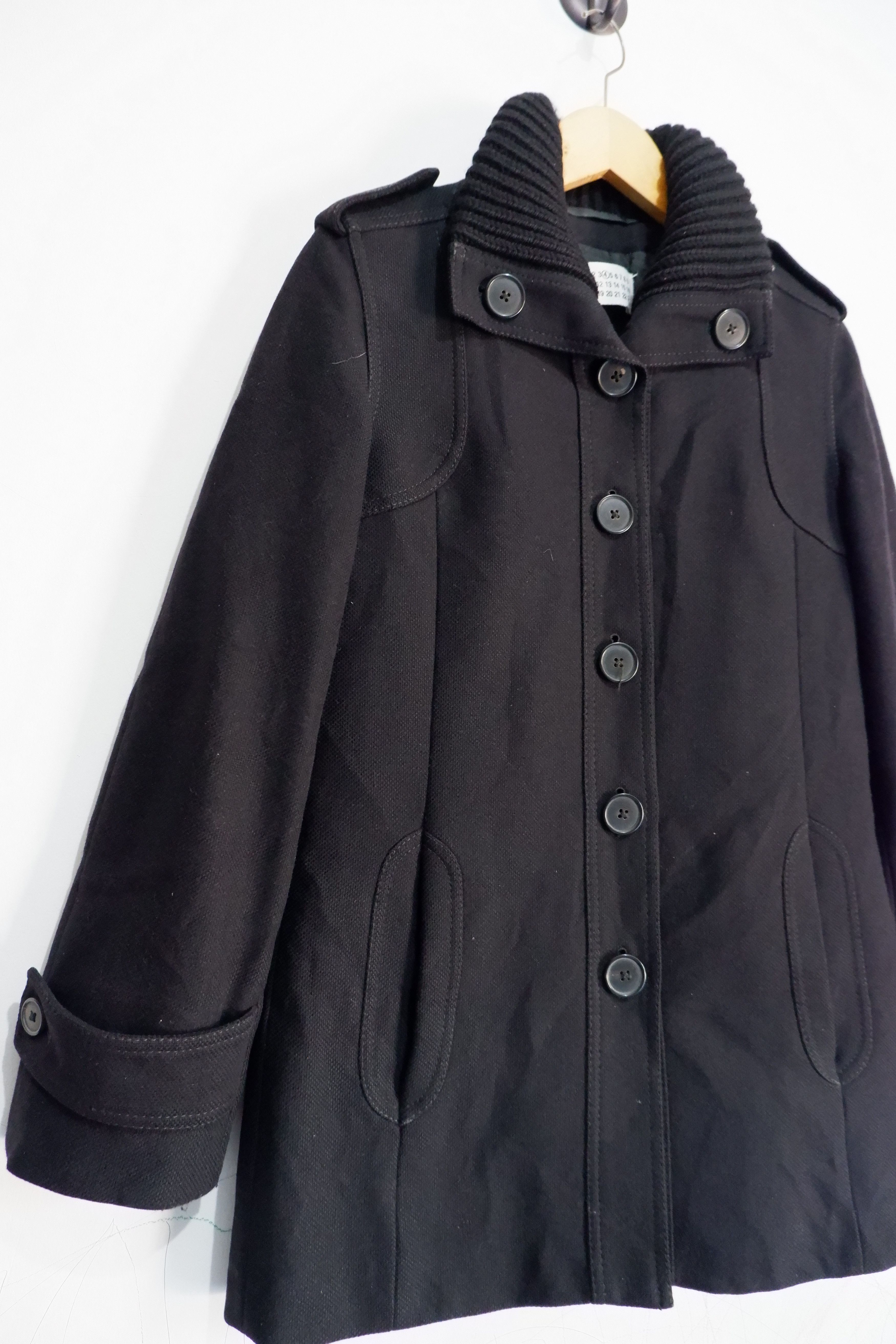 Maison Margiela FW/01 Maison Margiela Wool Cashmere Blouson Military Jacket Size M / US 6-8 / IT 42-44 - 2 Thumbnail