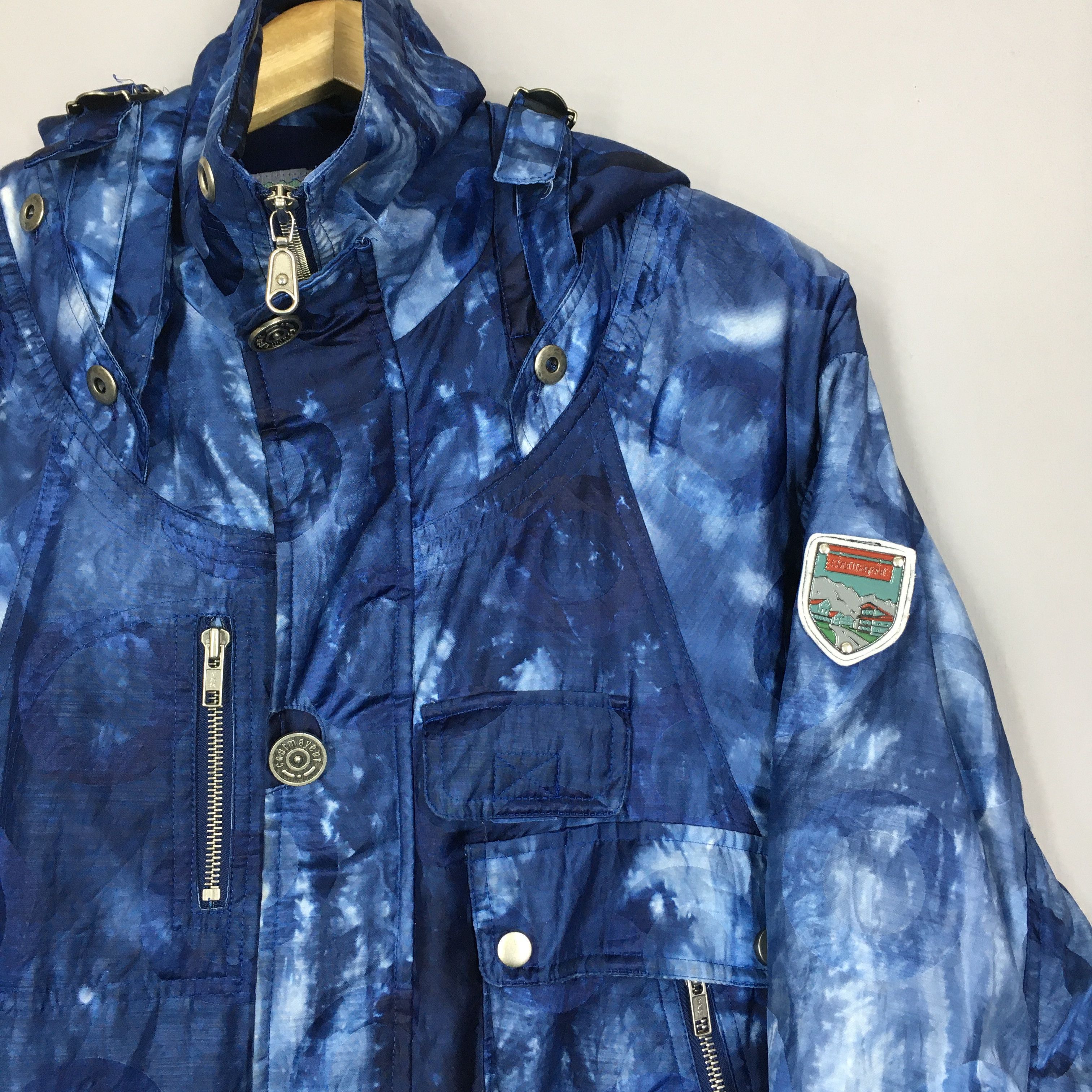 Vintage Vintage Courmayeur Pop Art Ski Wear Bomber Jacket Medium Size US M / EU 48-50 / 2 - 2 Thumbnail