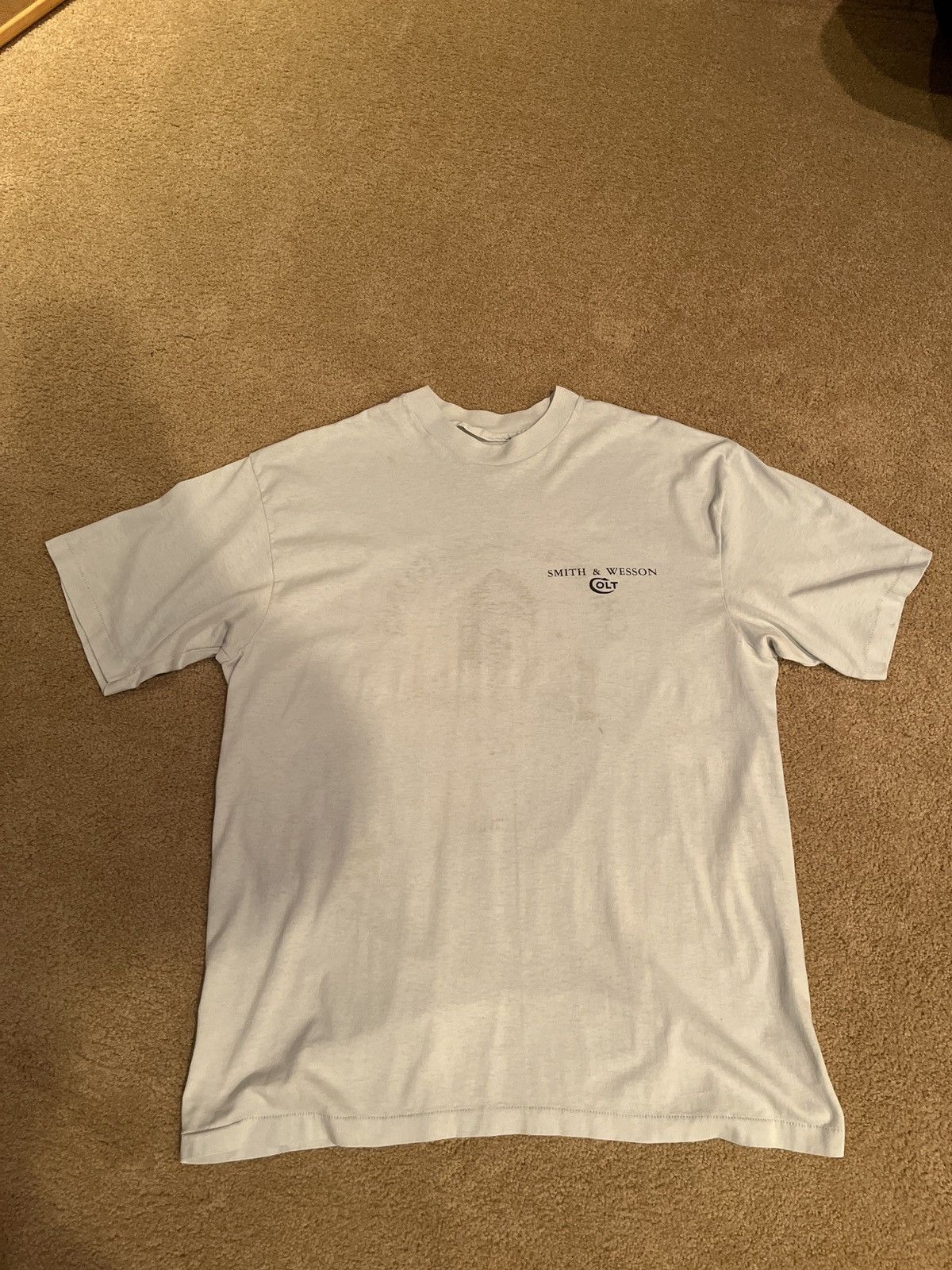 Vintage Vintage smith & Wesson colt shirt sig sauer guns pistol Size US L / EU 52-54 / 3 - 6 Thumbnail