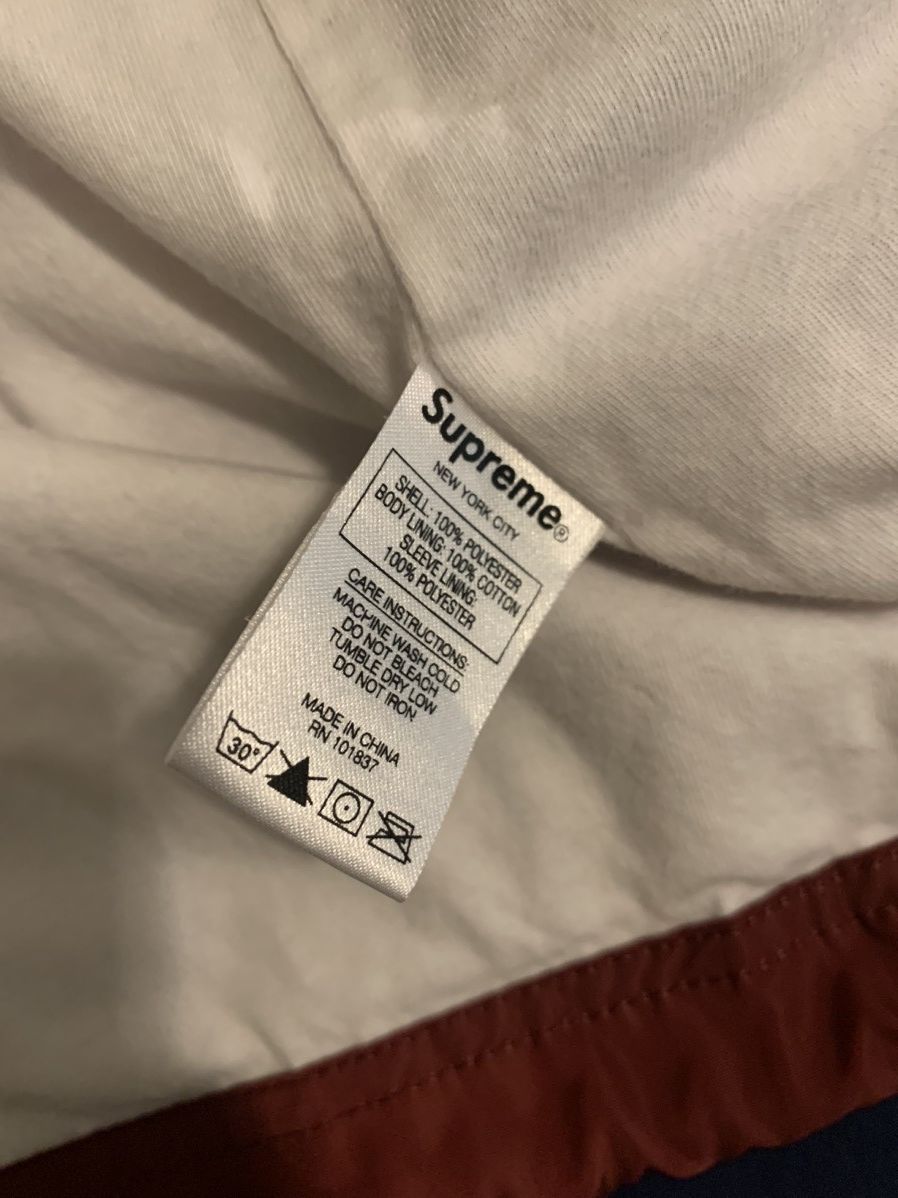 Supreme nan goldin misty and jimmy paulette coaches jacket black deals