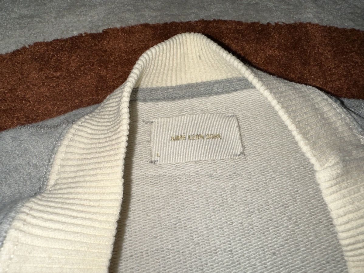 Aime Leon Dore Aime Leon Dore Monogram Logo Grey Crewneck Sweatshirt Size US L / EU 52-54 / 3 - 4 Thumbnail