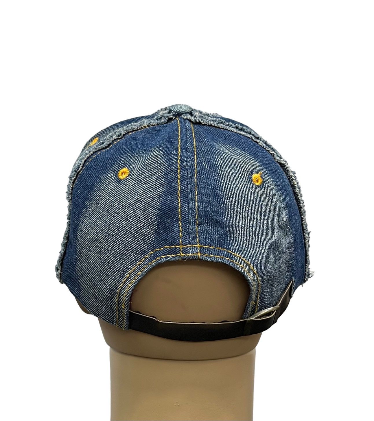 Paul Frank DOPE🔥 PAUL FRANK Big Embroidered Logo Distressed Denim Hat Size ONE SIZE - 7 Thumbnail