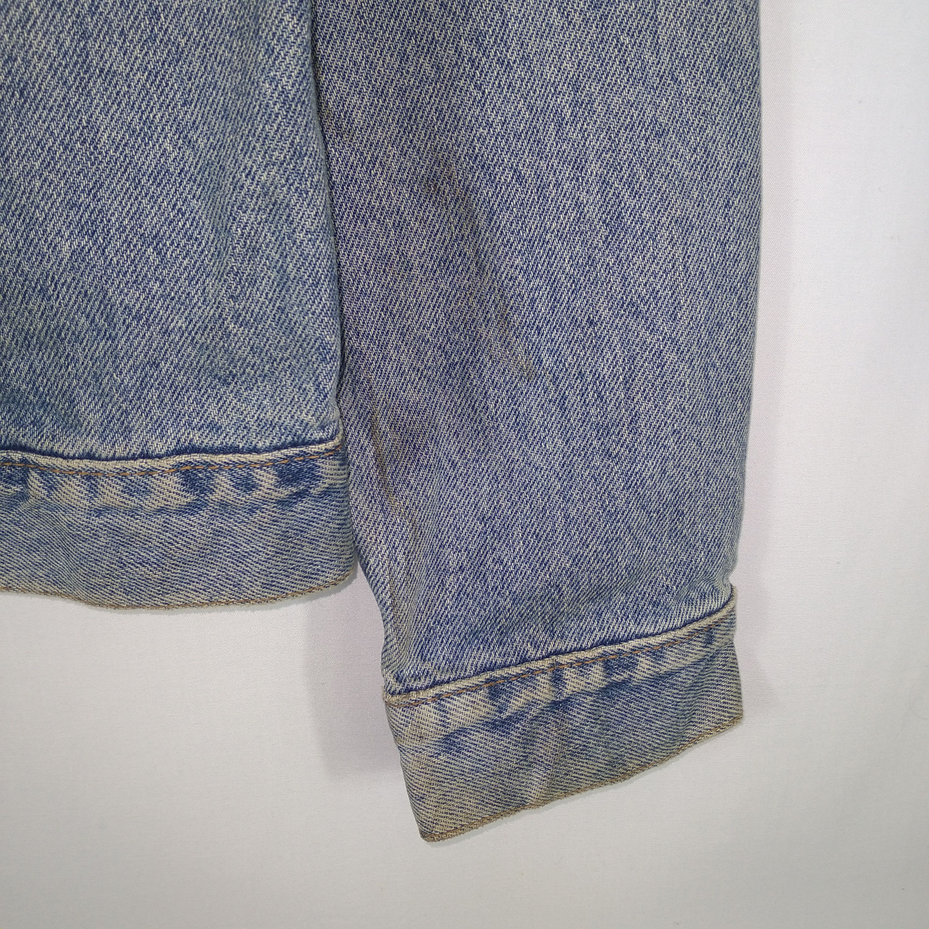 Levi's Vintage Clothing × Vintage 🔥OG🔥Vintage 90s Levis Trucker Denim Jacket Western Jacket Size US S / EU 44-46 / 1 - 6 Thumbnail