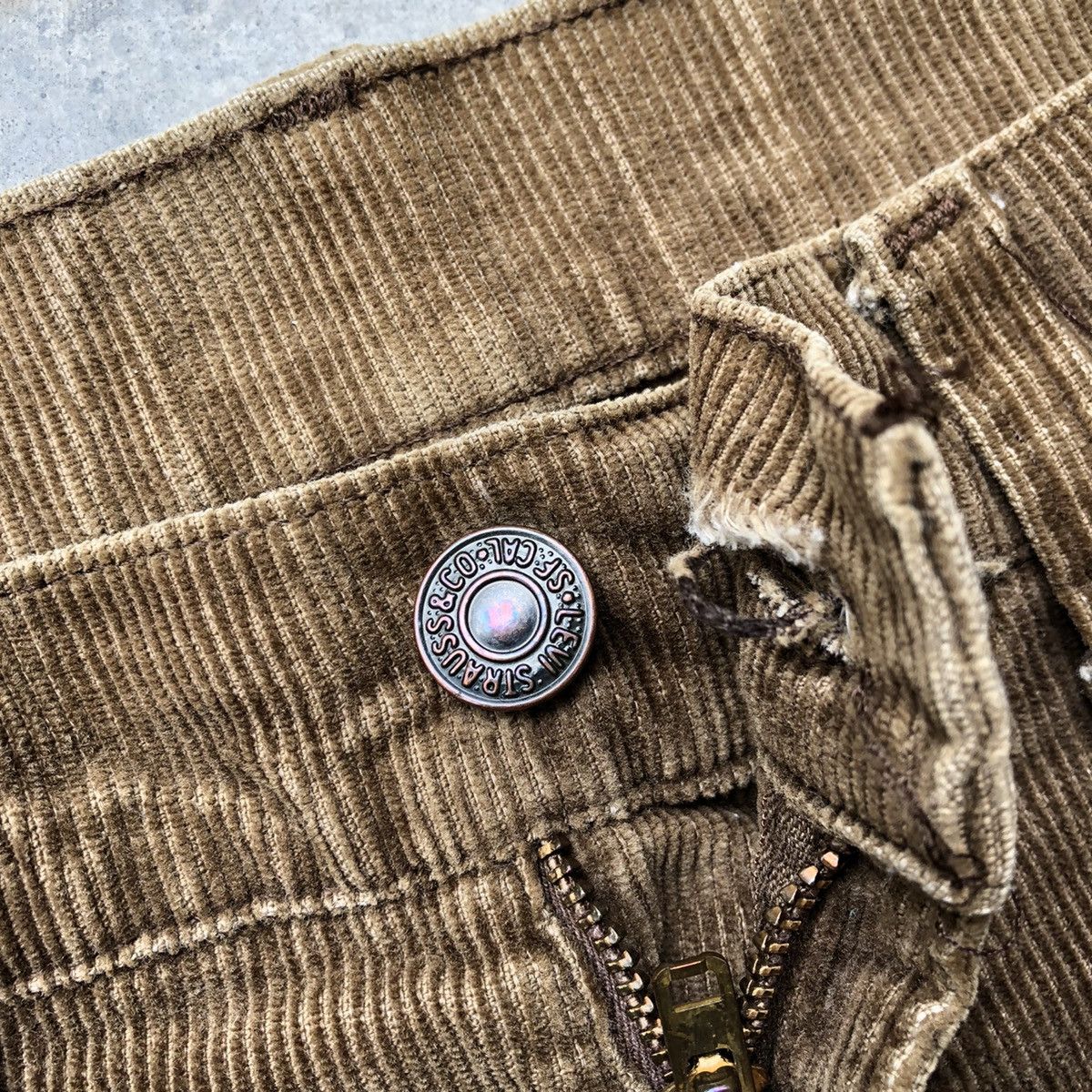 Levi's × Levi's Made & Crafted × Levi's Vintage Clothing 🔥Rare🔥Vintage Levis Corduroy Cowboy Western Boot Cut Jeans Size US 32 / EU 48 - 16 Thumbnail