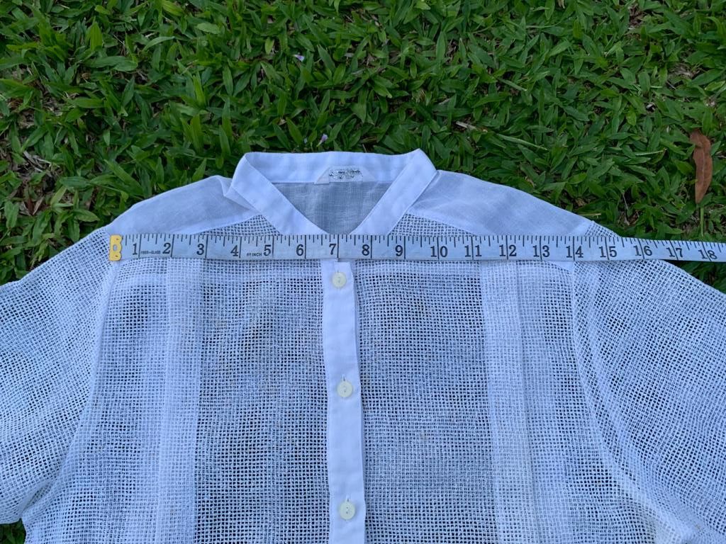Designer Bon Deana See Through Shirt button Size S / US 4 / IT 40 - 11 Thumbnail
