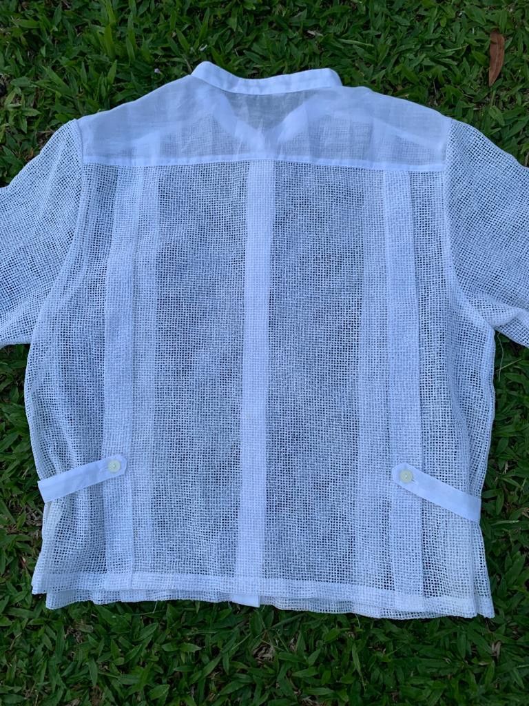 Designer Bon Deana See Through Shirt button Size S / US 4 / IT 40 - 4 Thumbnail